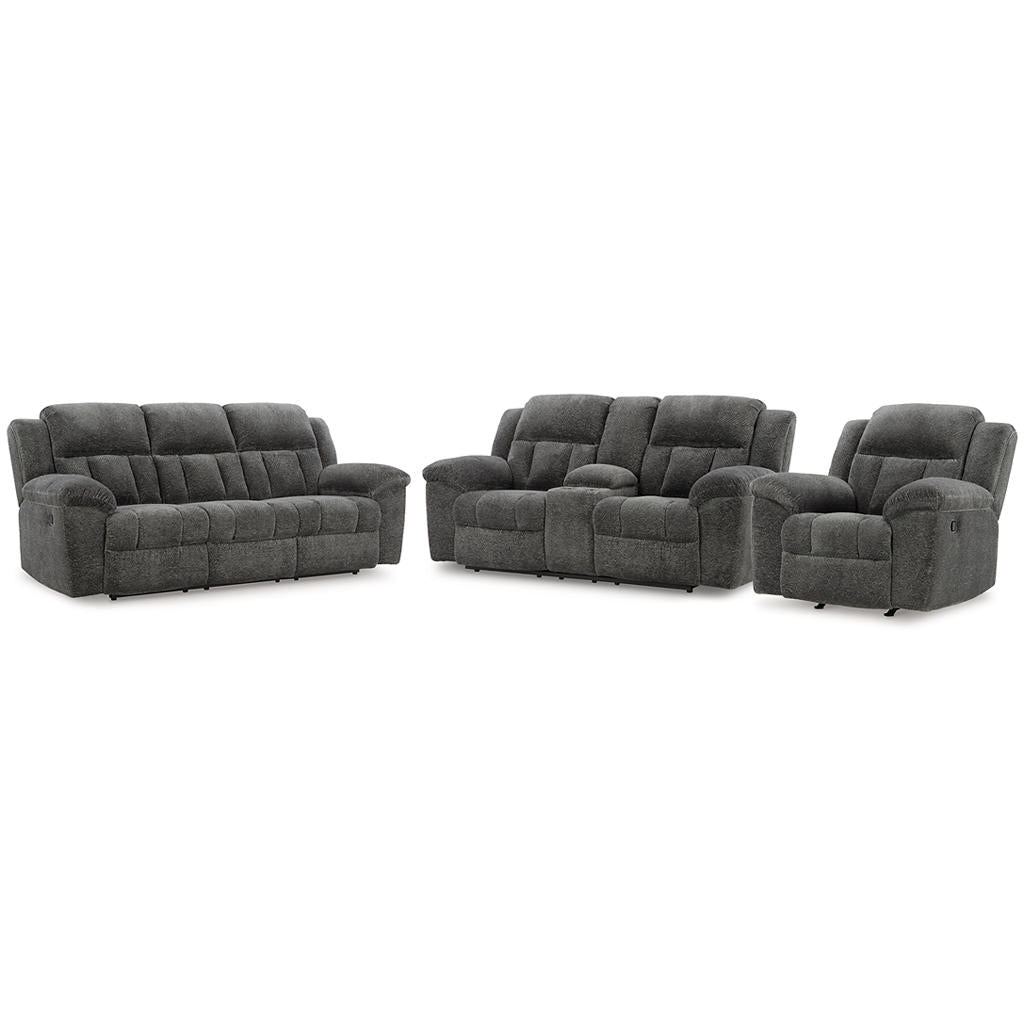 Frohn Reclining Sofa, Loveseat and Recliner Signature Design by Ashley® Uncategorized