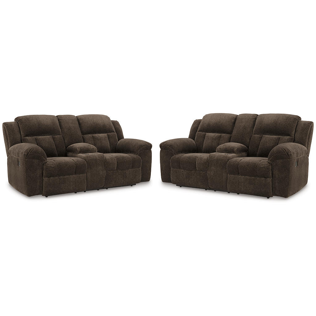 Frohn Set of 2 Reclining Loveseats Signature Design by Ashley® Uncategorized
