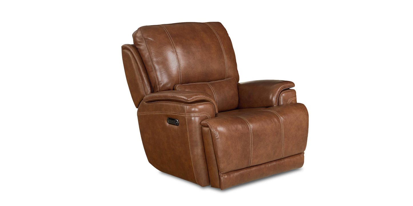 Burlington Leather Power Recliner