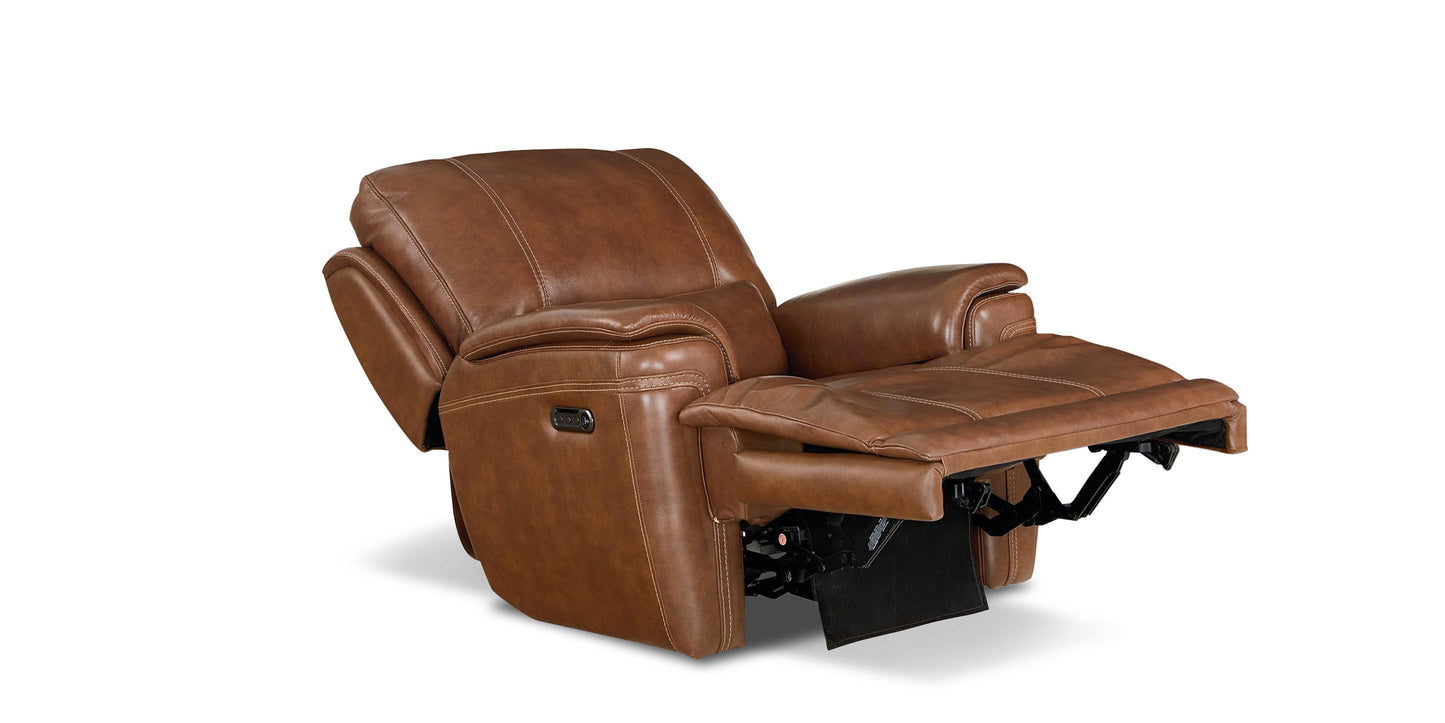 Burlington Leather Power Recliner