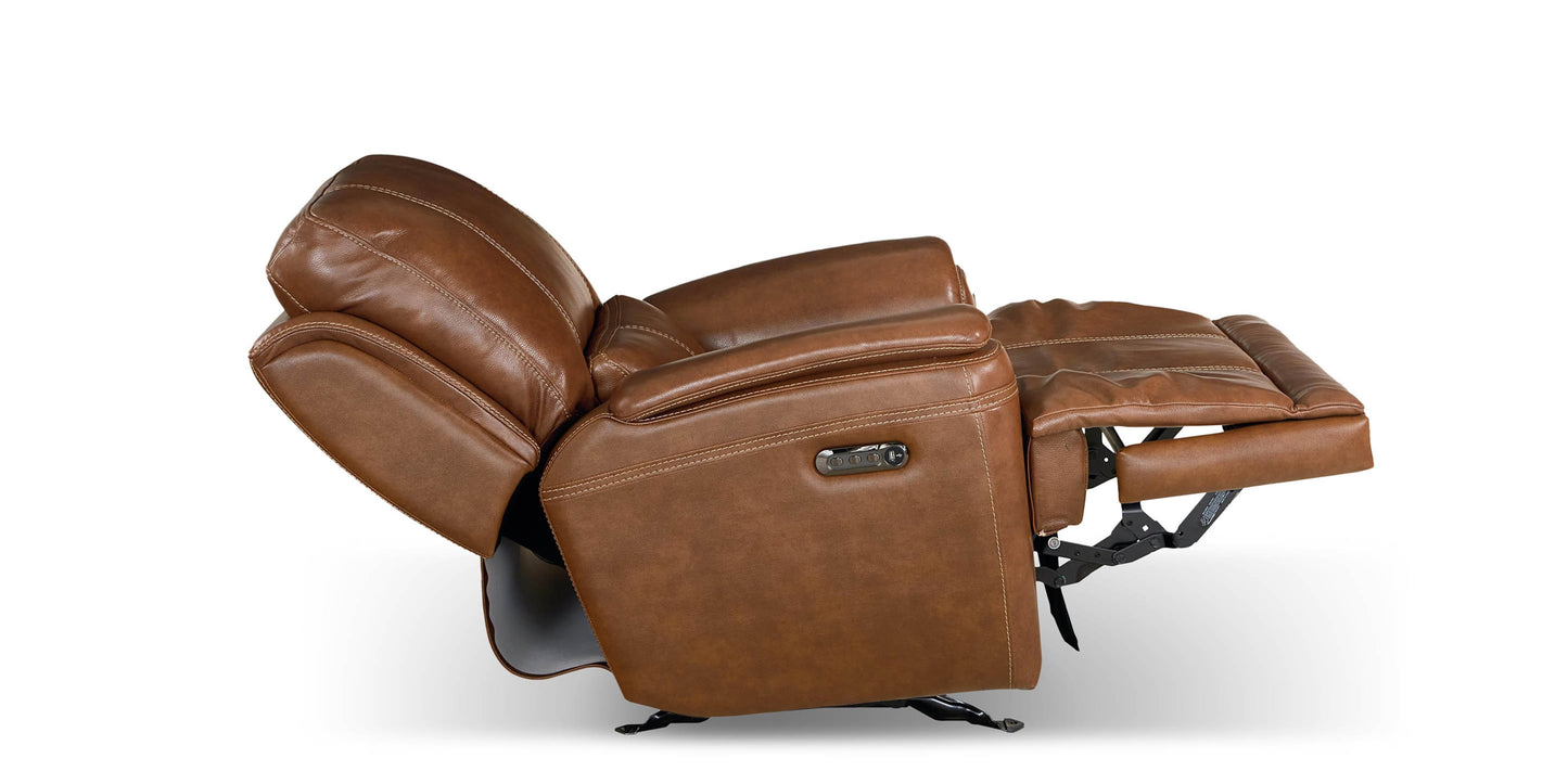Burlington Leather Power Recliner