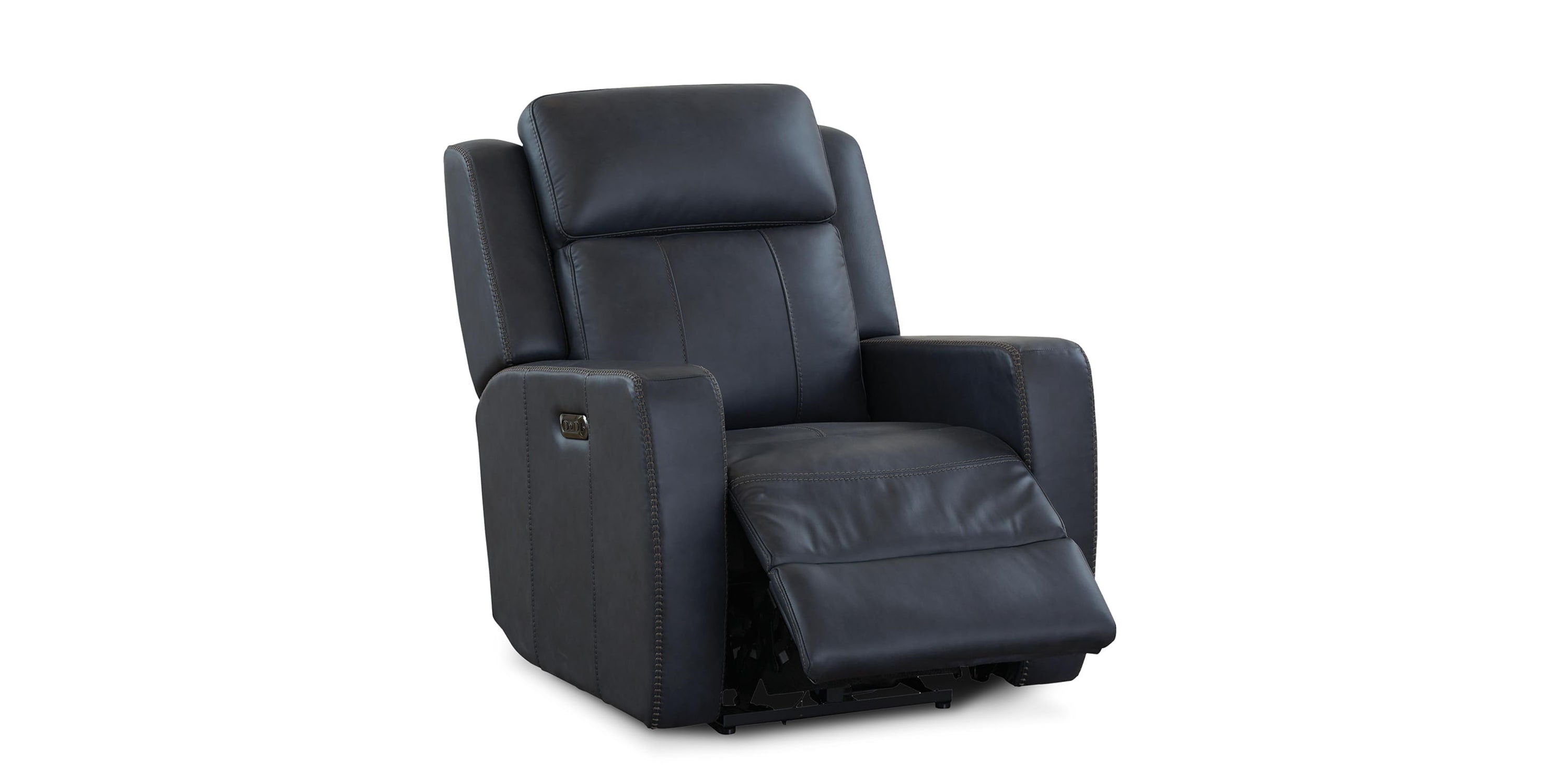 Norwood Leather Power Glider Recliner Bassett