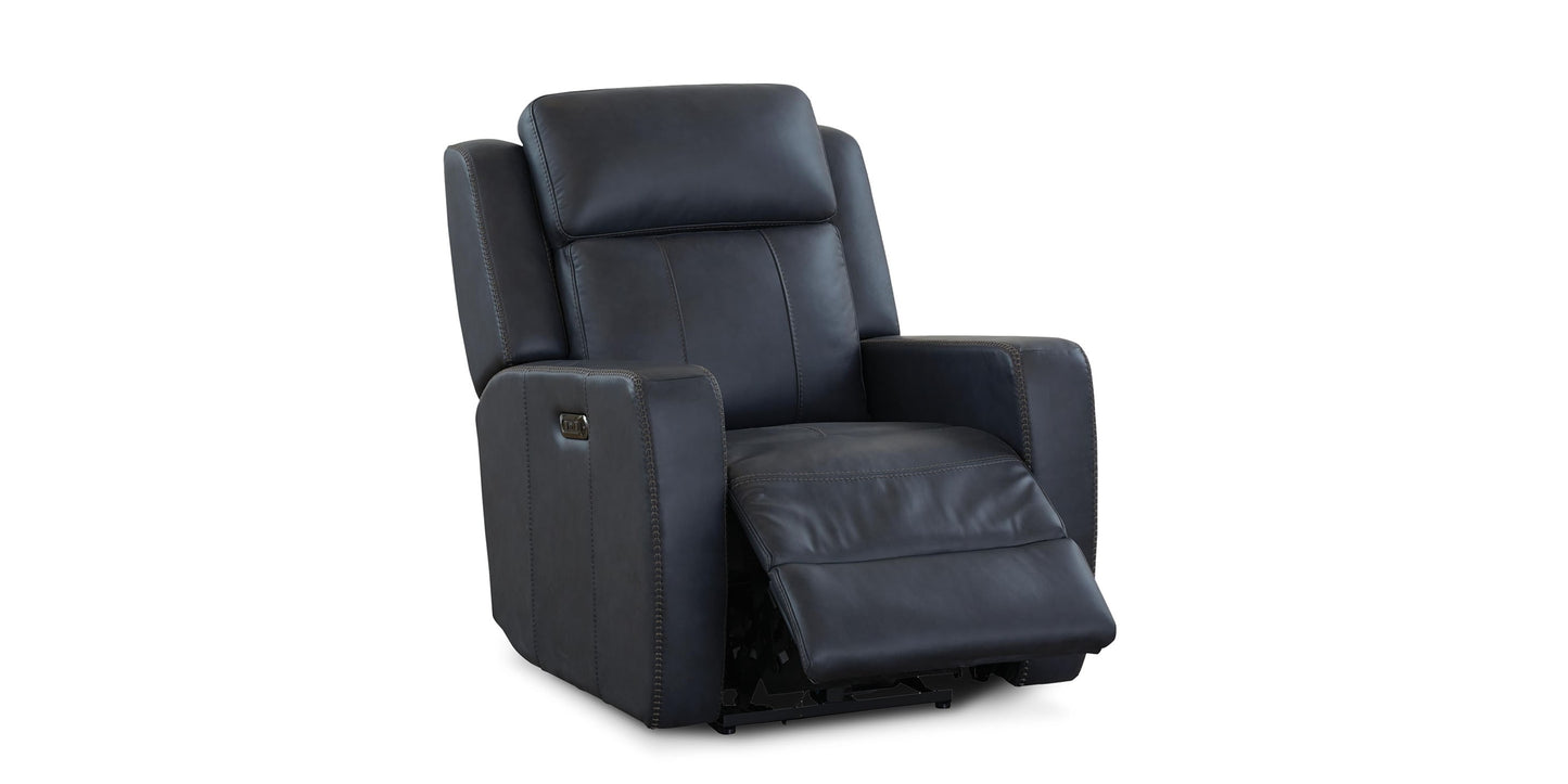 Norwood Leather Power Glider Recliner Bassett