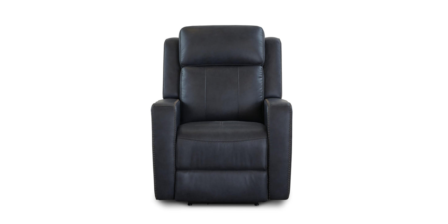 Norwood Leather Power Glider Recliner Bassett