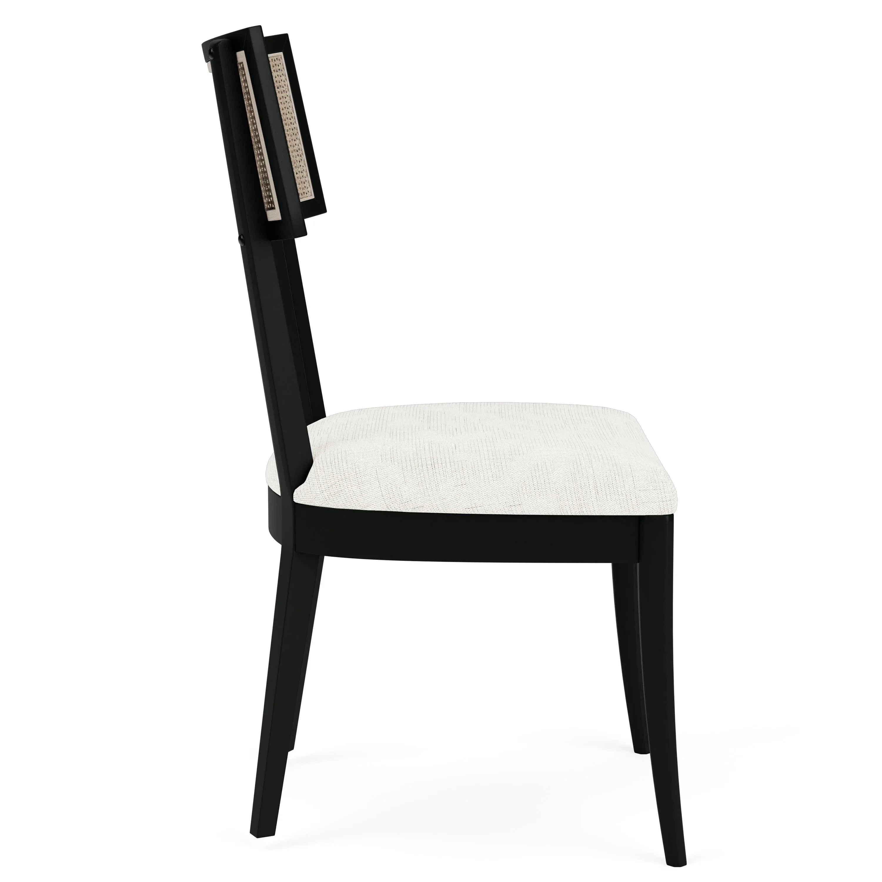 Laguna Cane Uph Side Chair 2in Riverside Furniture Dining