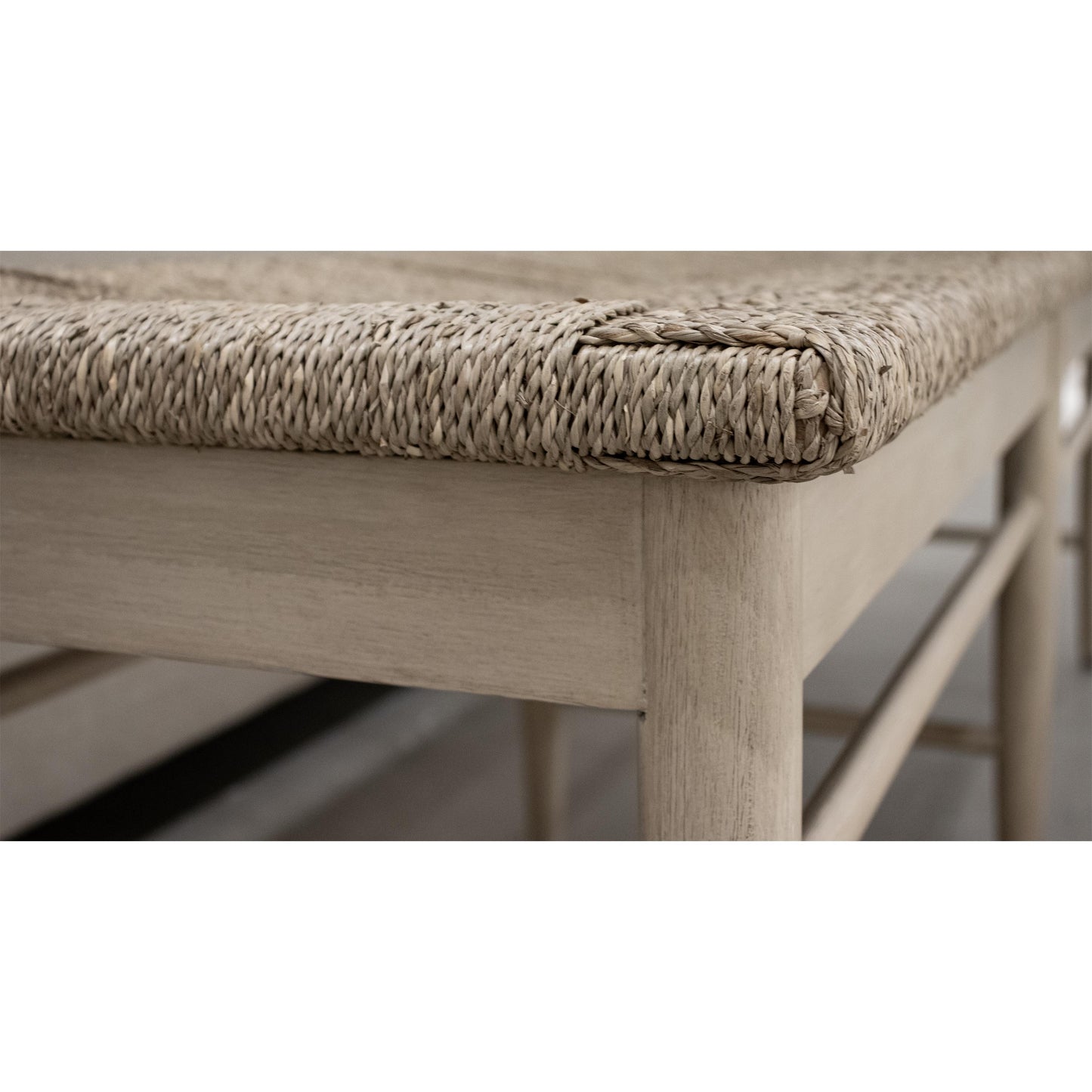 Laguna Rush Seat Dining Bench