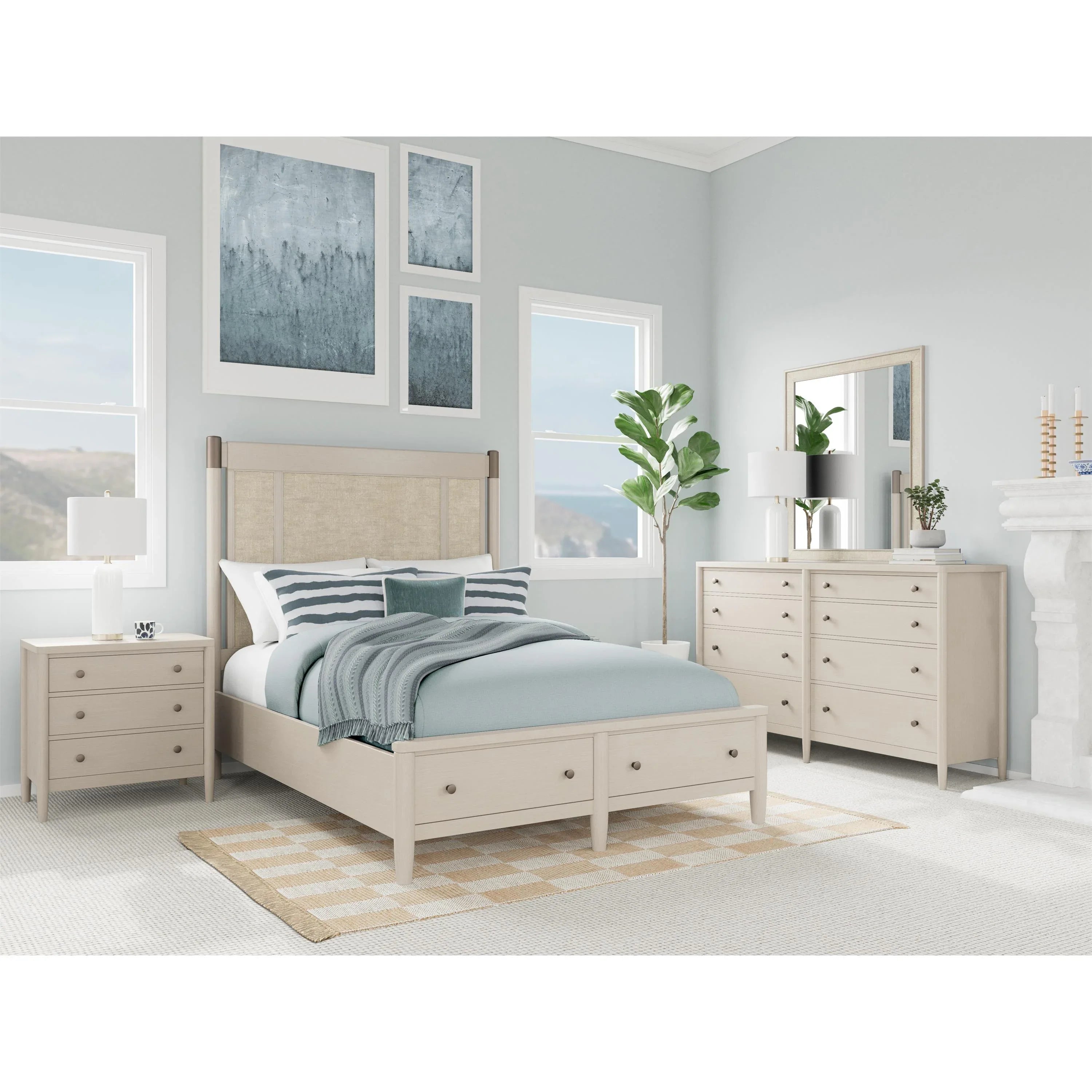 Laguna 5/0 Storage Footboard Riverside Furniture Bedroom