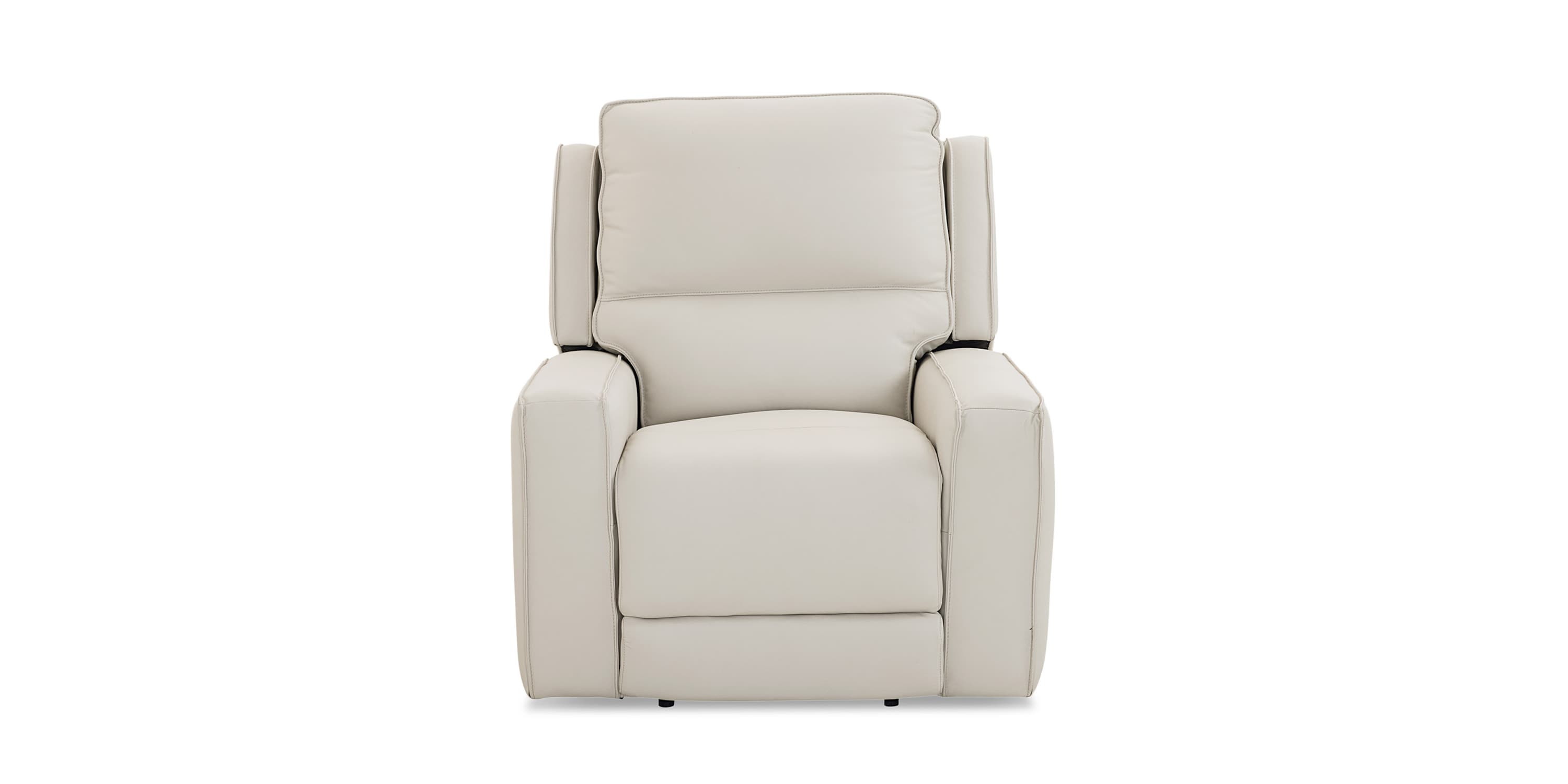 Raymond Leather Power Recliner Bassett
