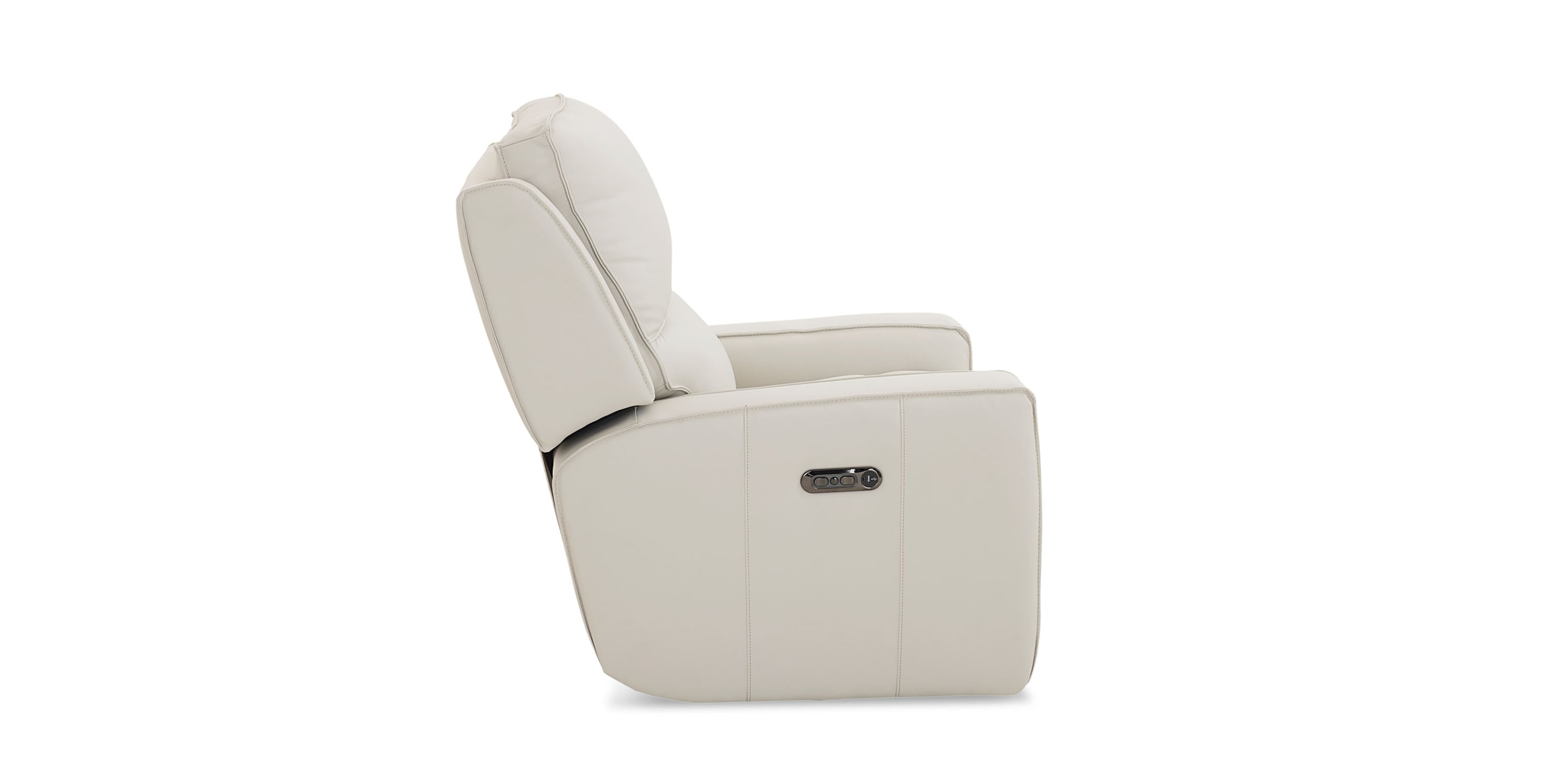 Raymond Leather Power Recliner Bassett