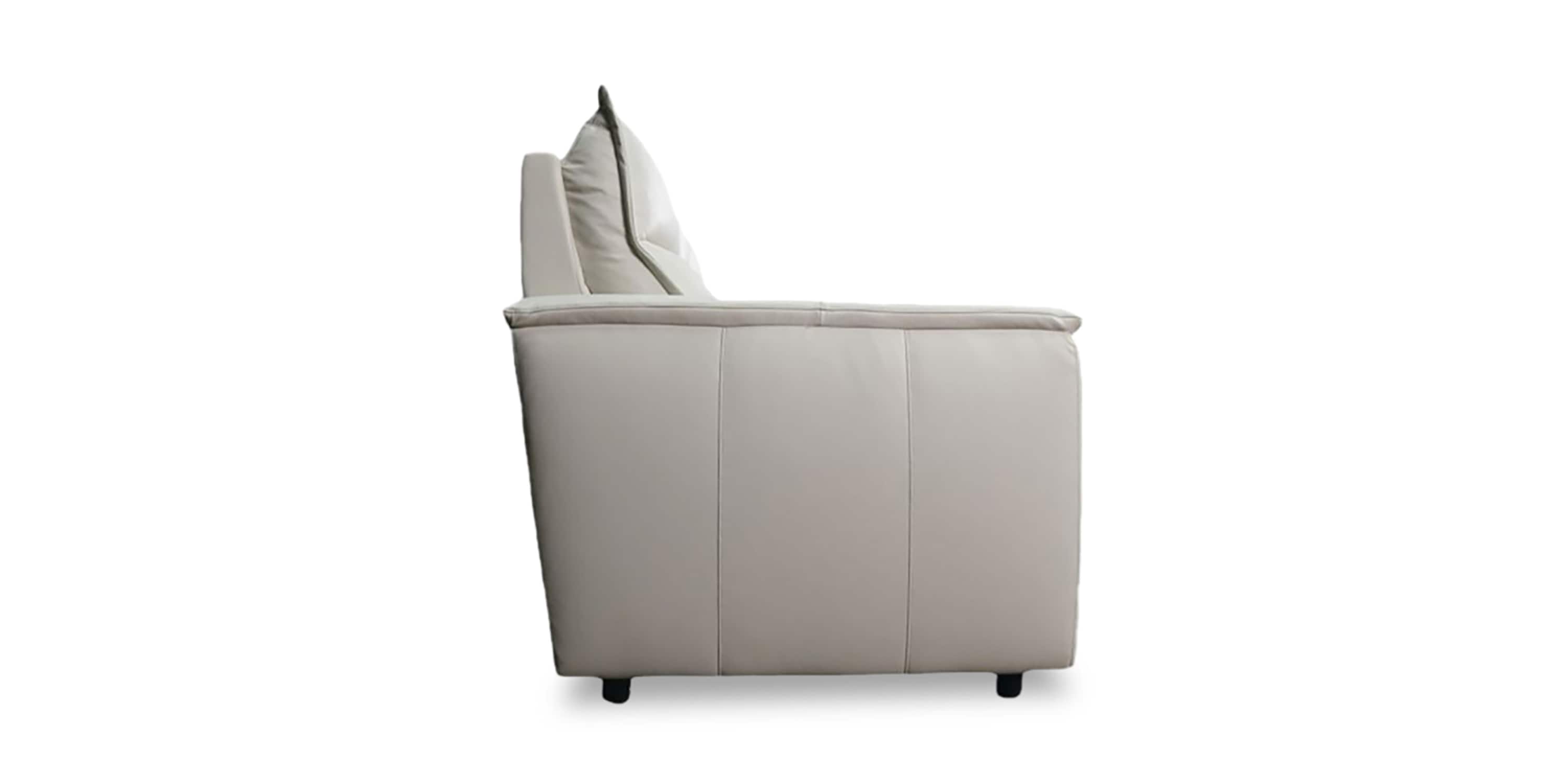 Chauncey Leather Power Reclining Sofa Bassett