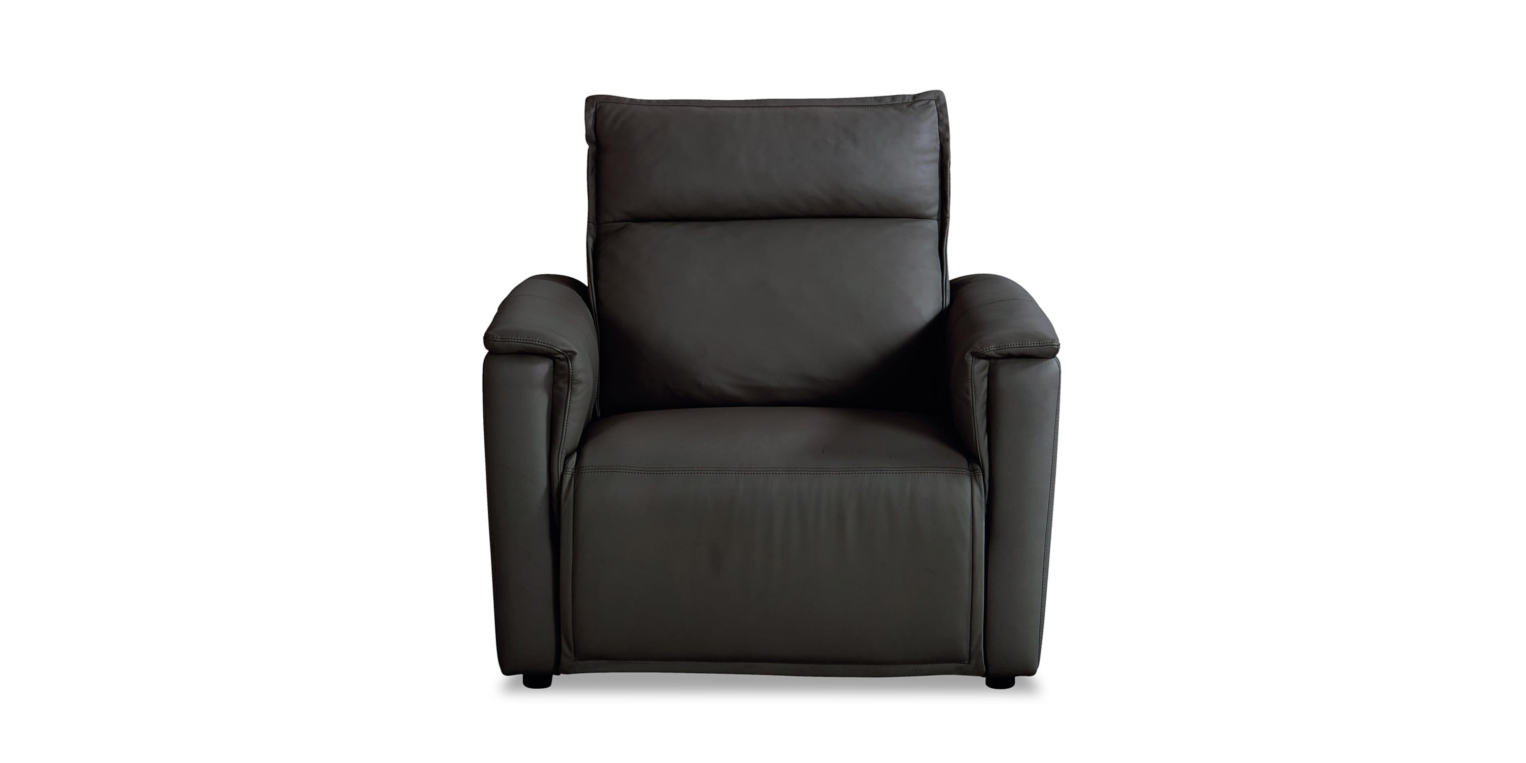 Chauncey Leather Power Recliner Bassett