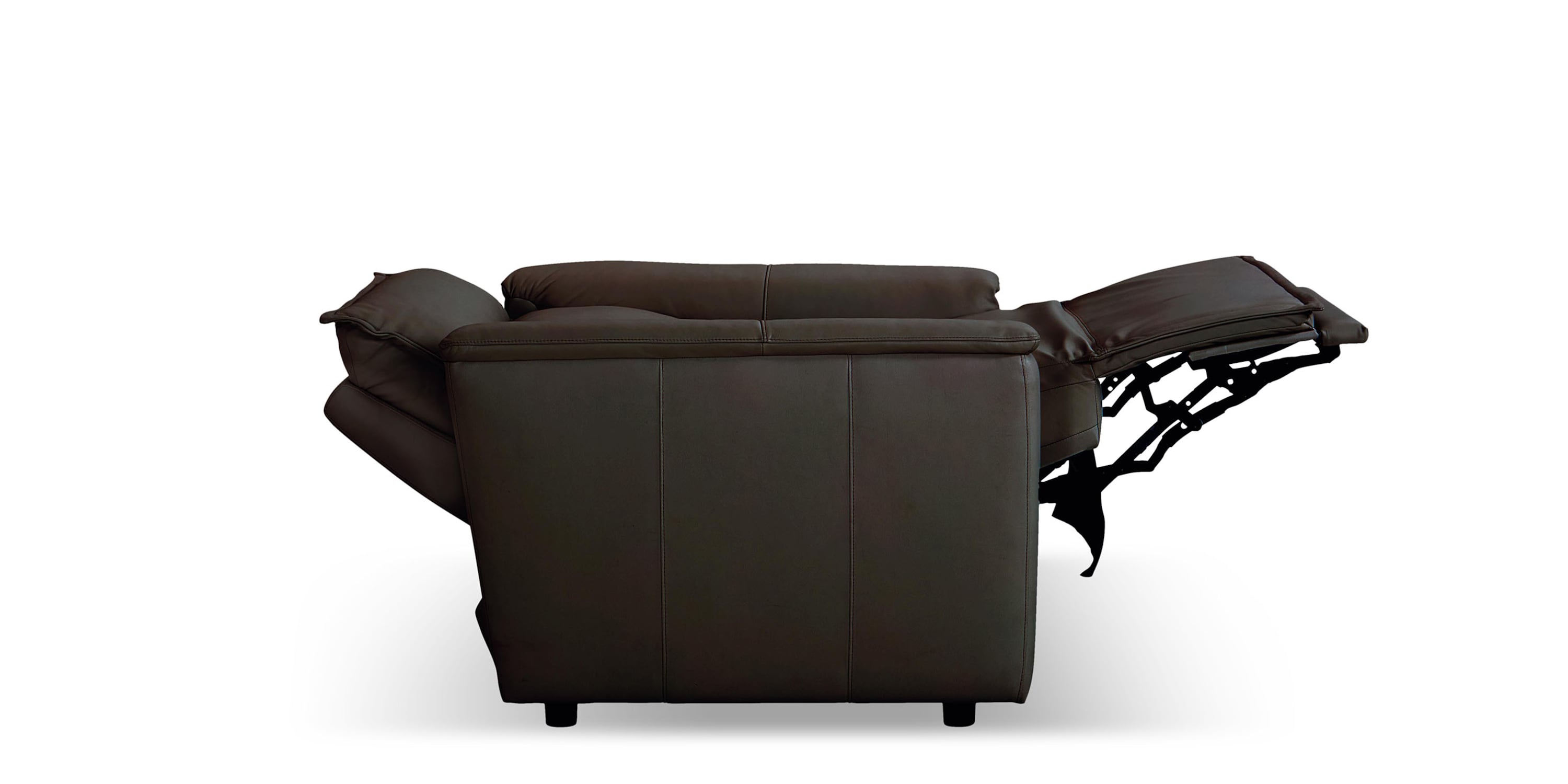Chauncey Leather Power Recliner Bassett