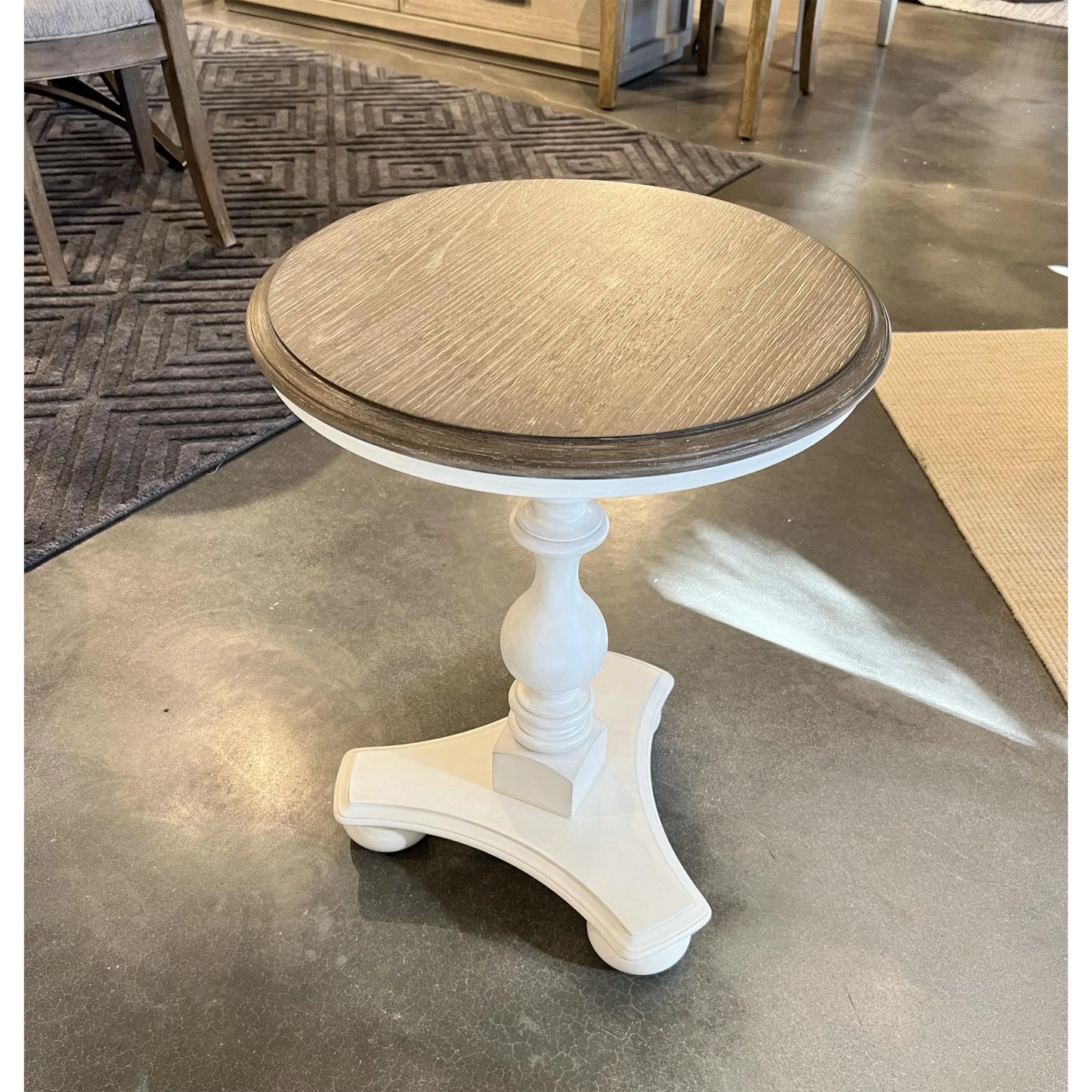 Jameson Round End Table Riverside Furniture Tables