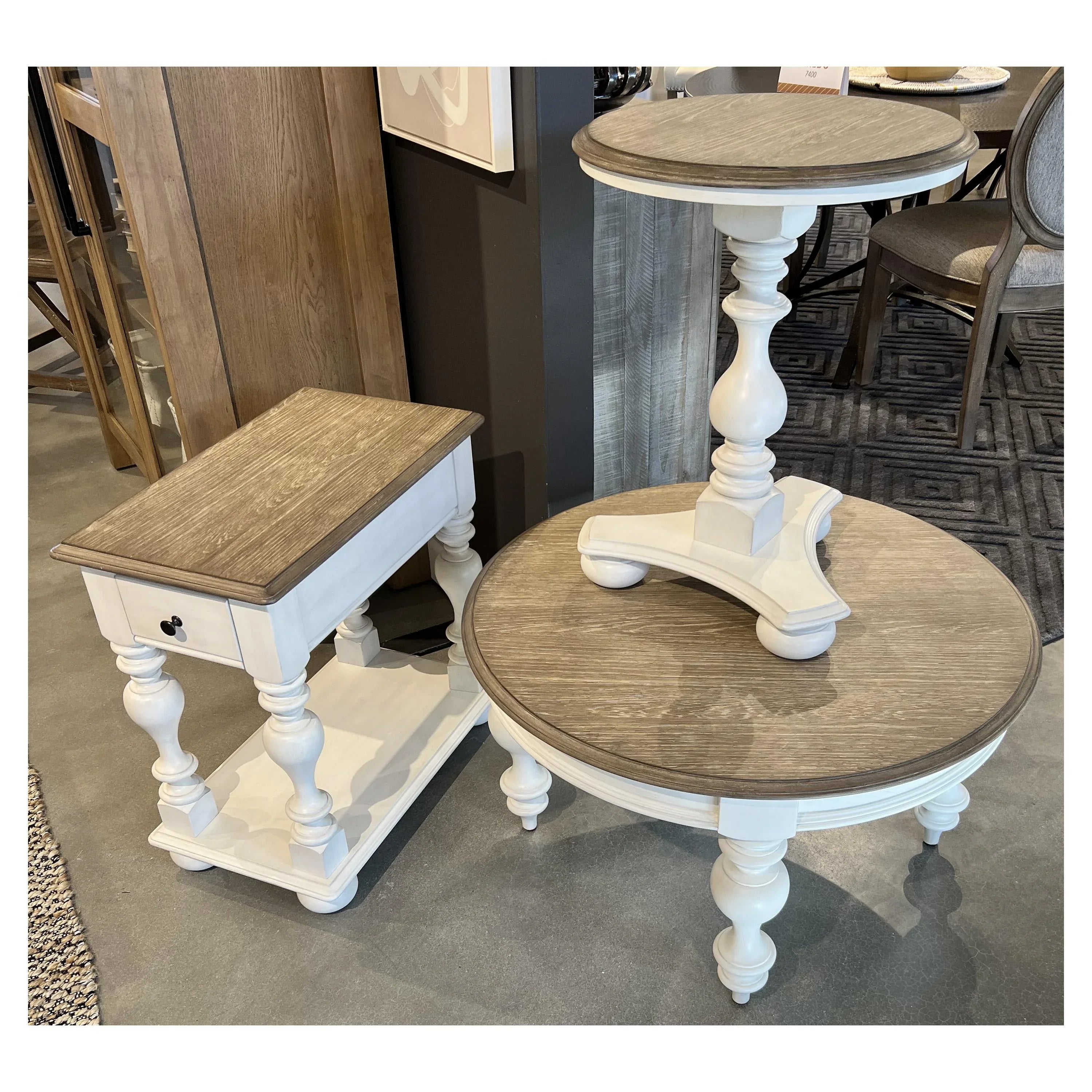 Jameson Chairside Table Riverside Furniture Tables