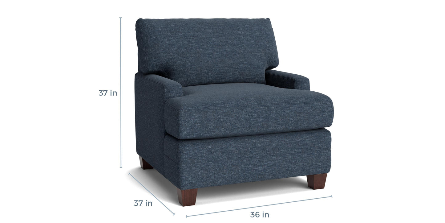 Carolina Track Arm Accent Chair Bassett