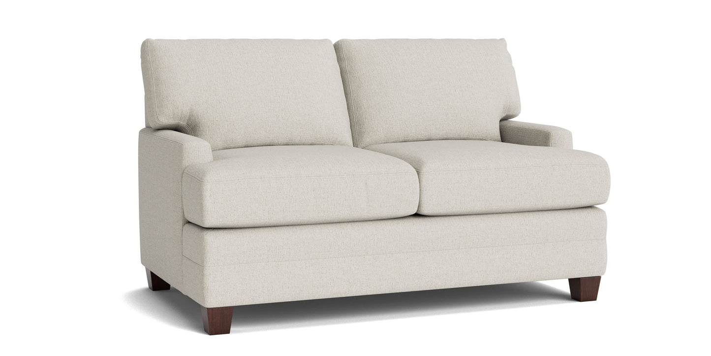 Carolina Track Arm Loveseat with T-Cushion Bassett