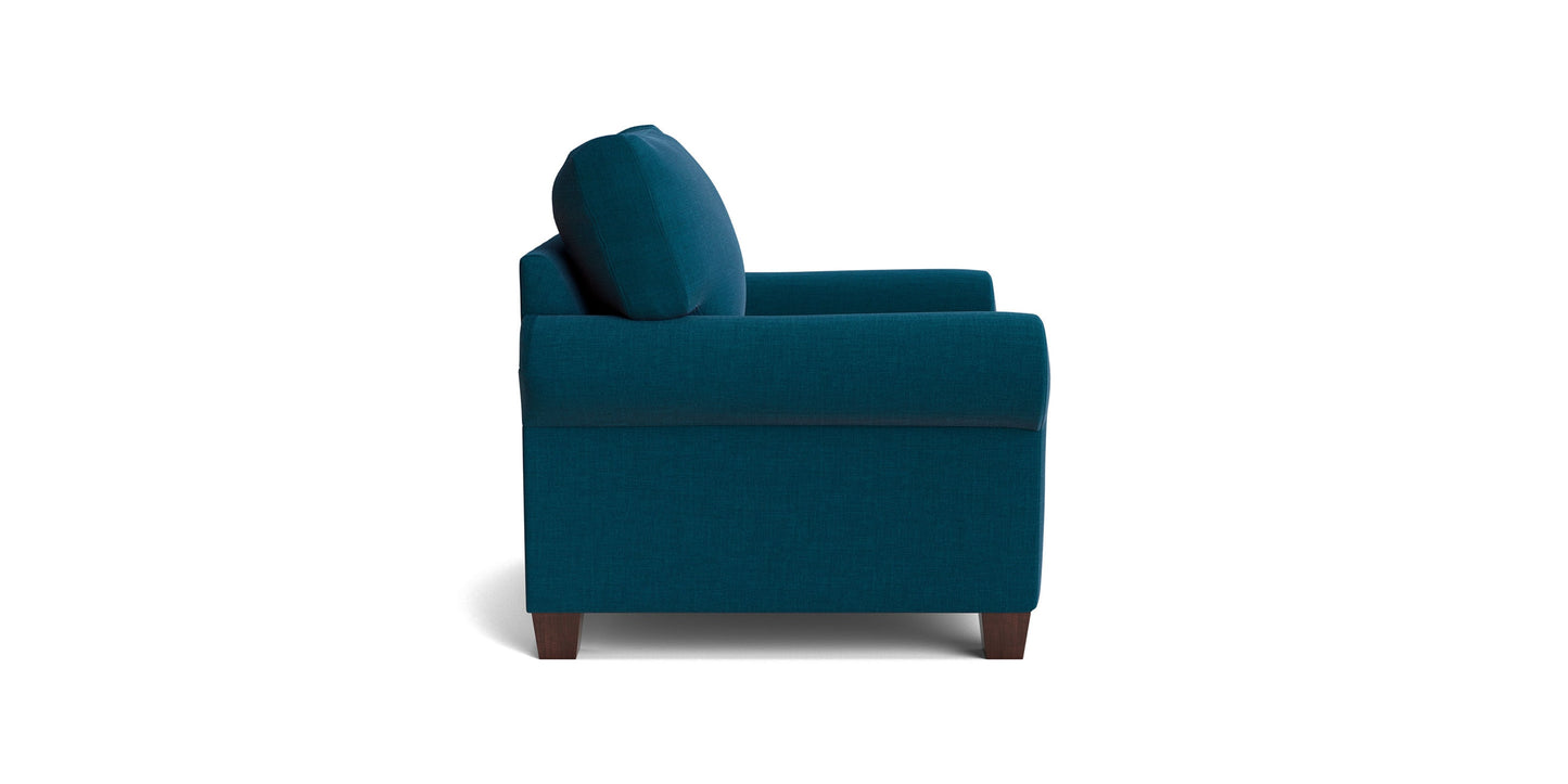 Carolina Roll Arm Chair Bassett