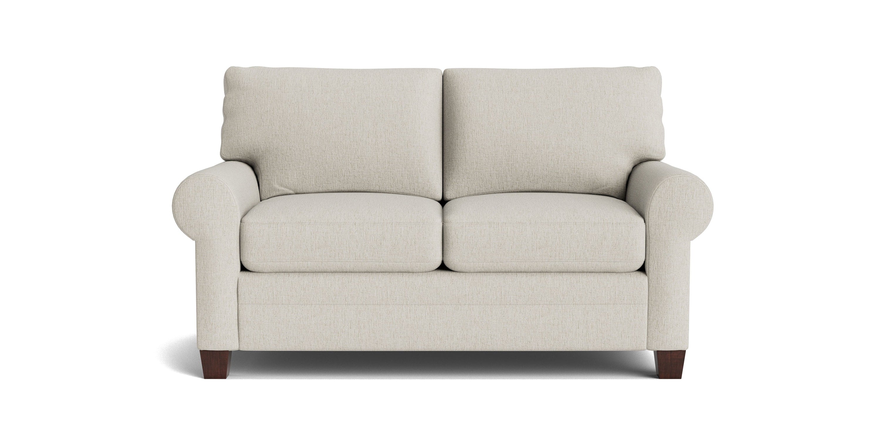 Carolina Roll Arm Loveseat Bassett
