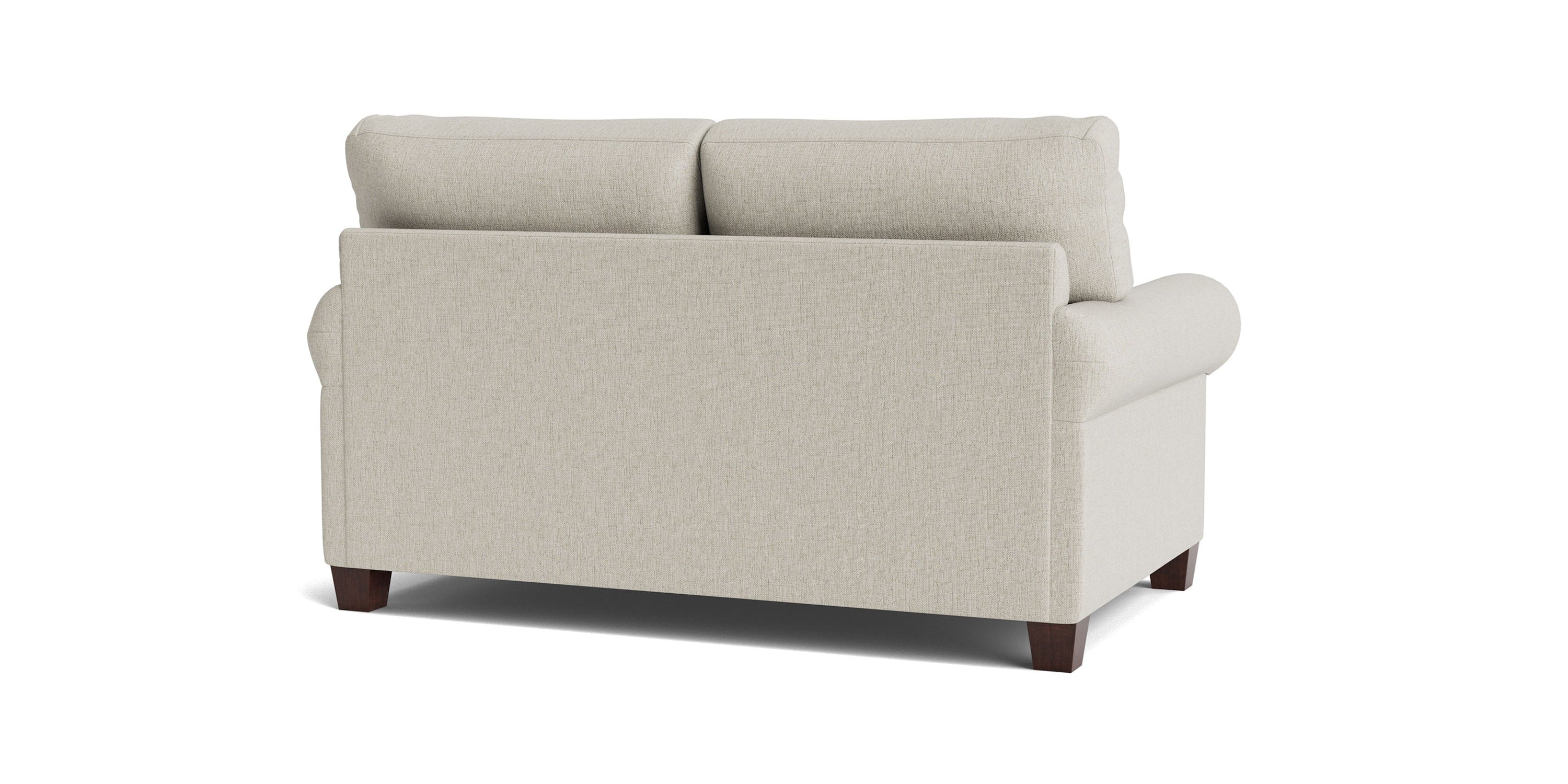Carolina Roll Arm Loveseat Bassett