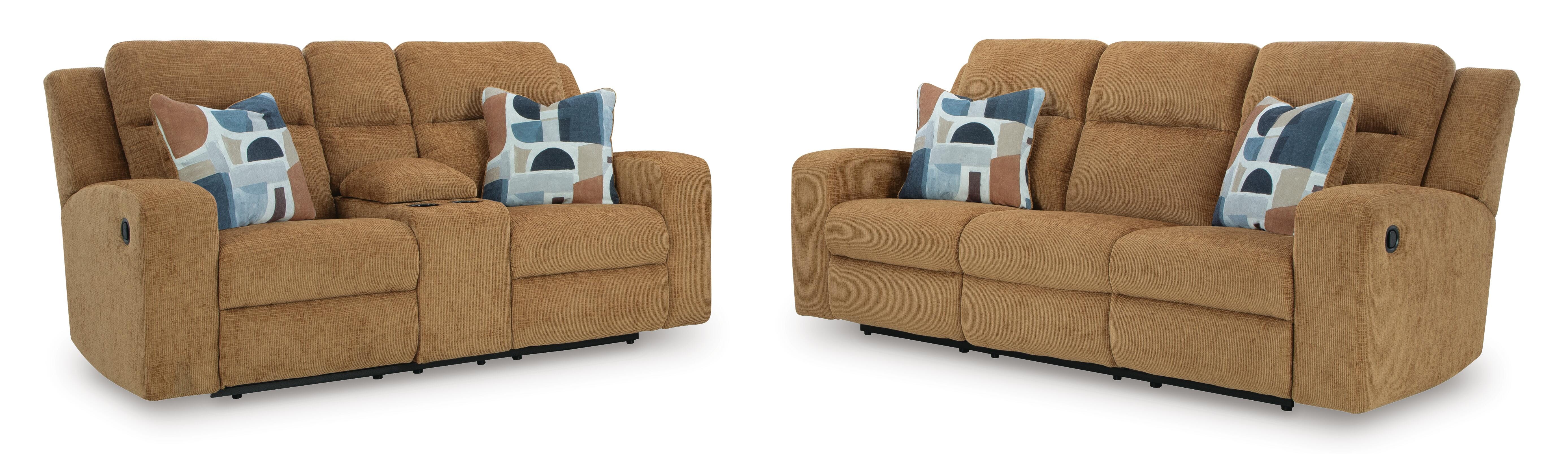 Kanlow Reclining Sofa and Loveseat — 2-Piece Set Signature Design by Ashley® Living Room