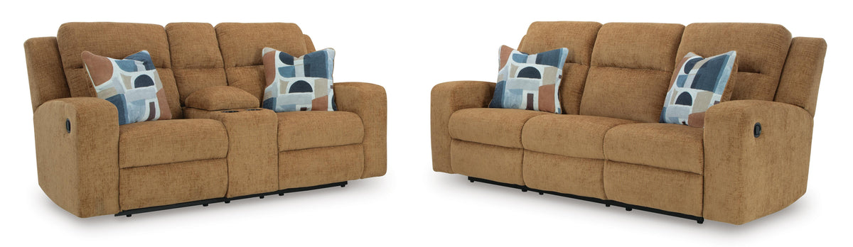 Kanlow Reclining Sofa and Loveseat — 2-Piece Set Signature Design by Ashley® Living Room