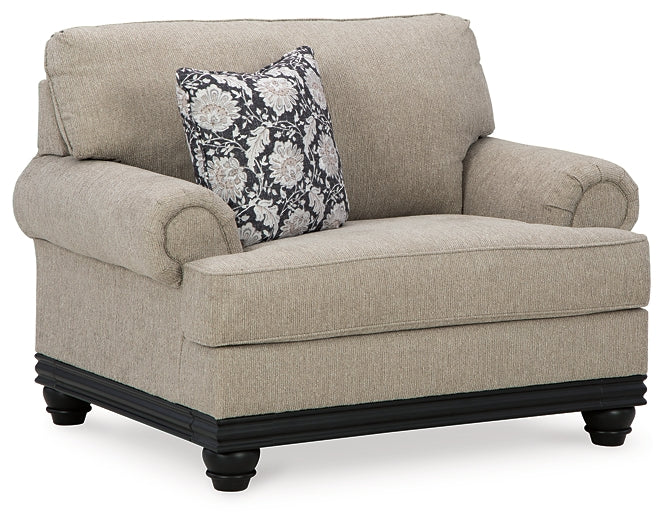 Elbiani Sofa, Loveseat, Oversized Chair and Ottoman