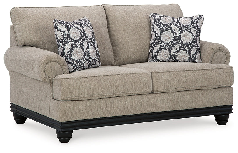 Elbiani Sofa, Loveseat, Oversized Chair and Ottoman