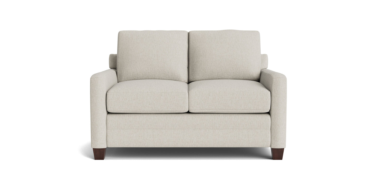Carolina Track Arm Loveseat Bassett