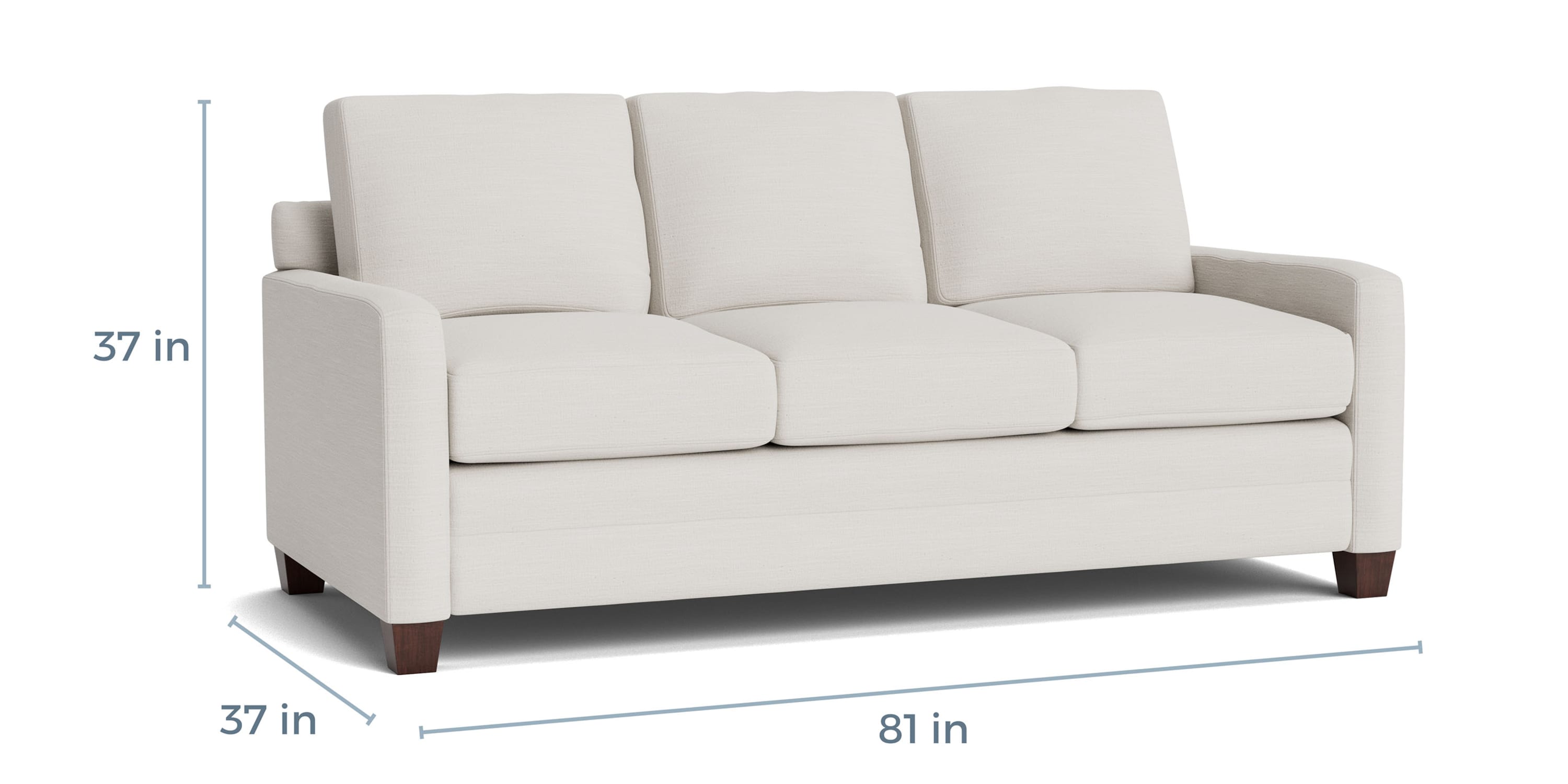 Carolina Track Arm Sofa Bassett