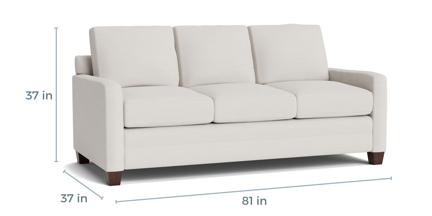 Carolina Track Arm Sofa Bassett