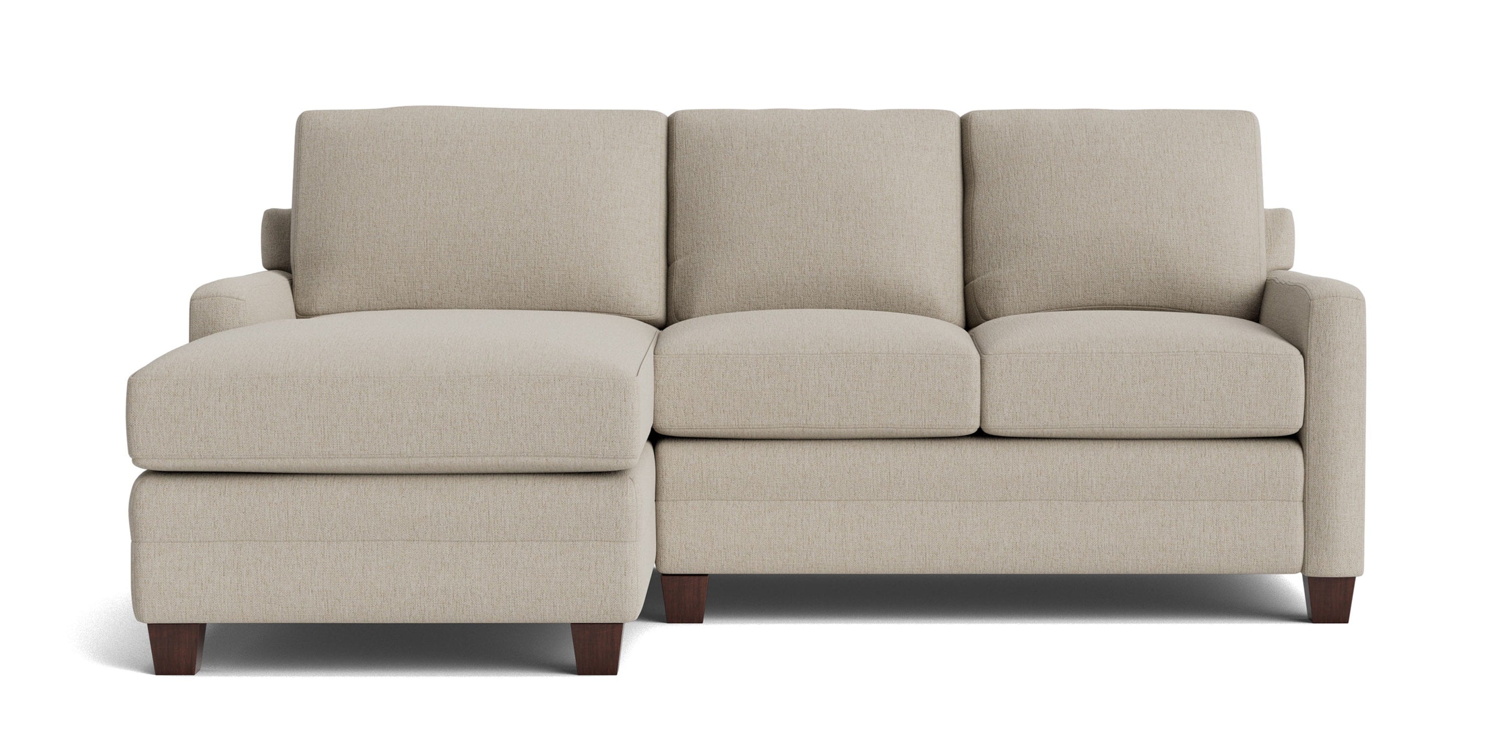 Carolina Track Arm Chaise Sectional Bassett