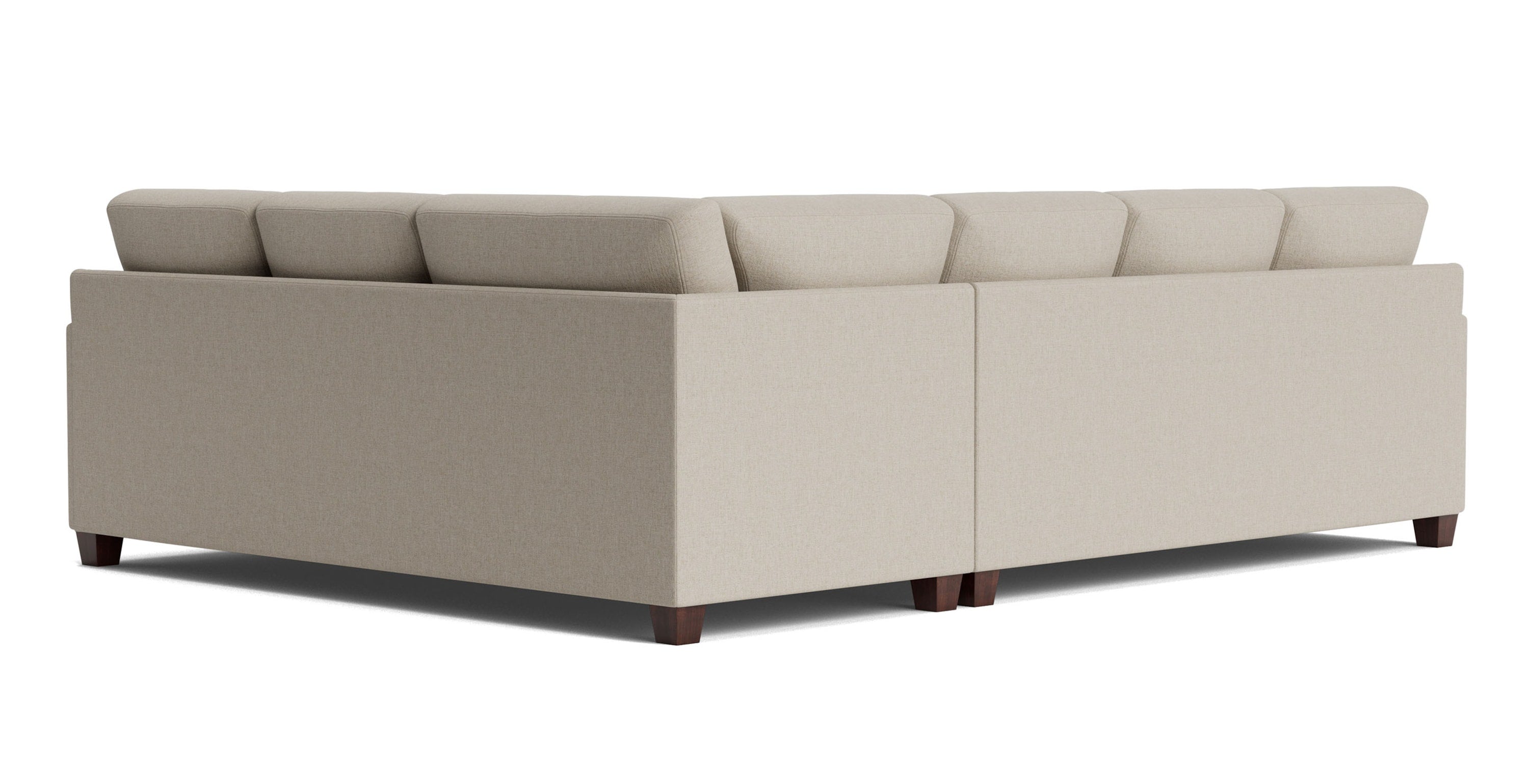 Carolina Track Arm L-Shaped Sectional Bassett