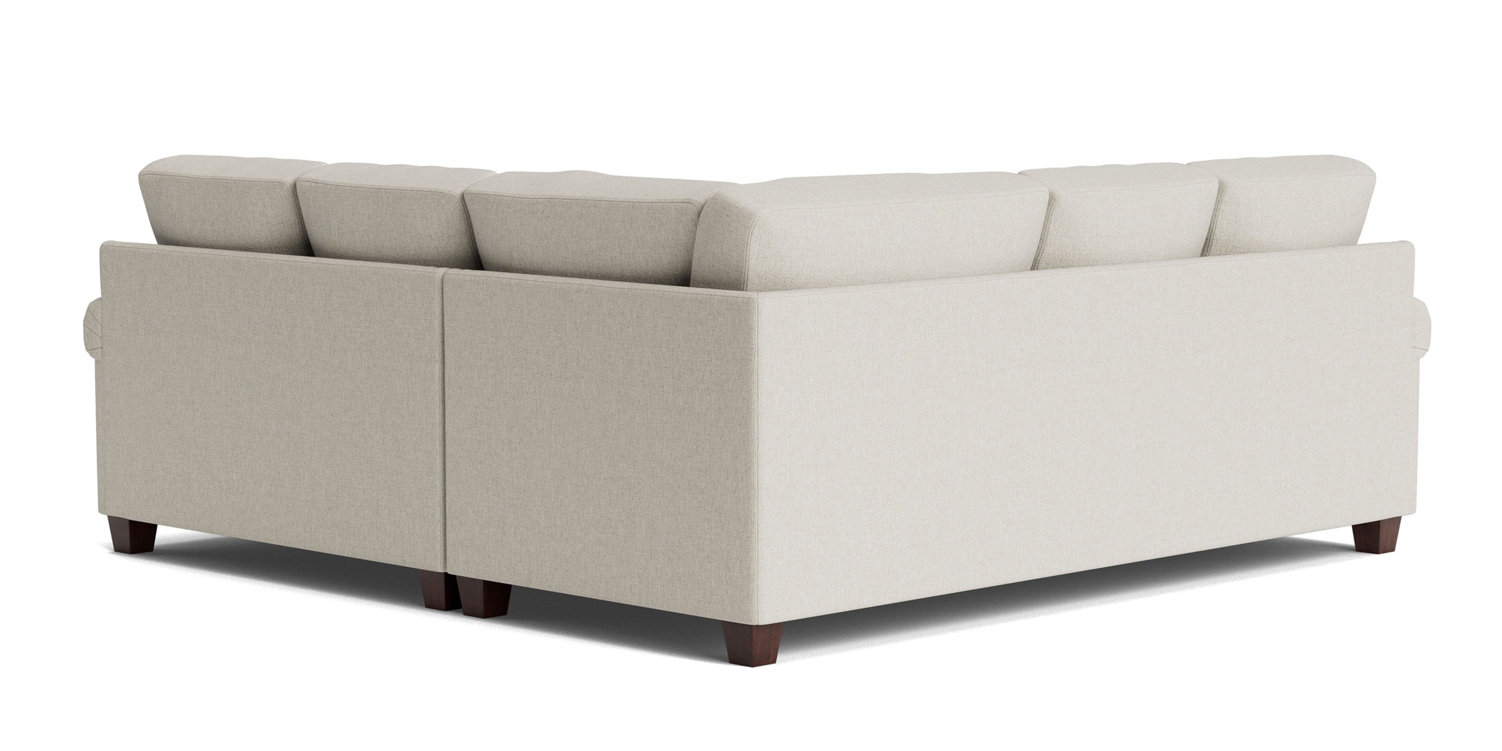 Carolina Panel Arm L-Shaped Sectional Bassett