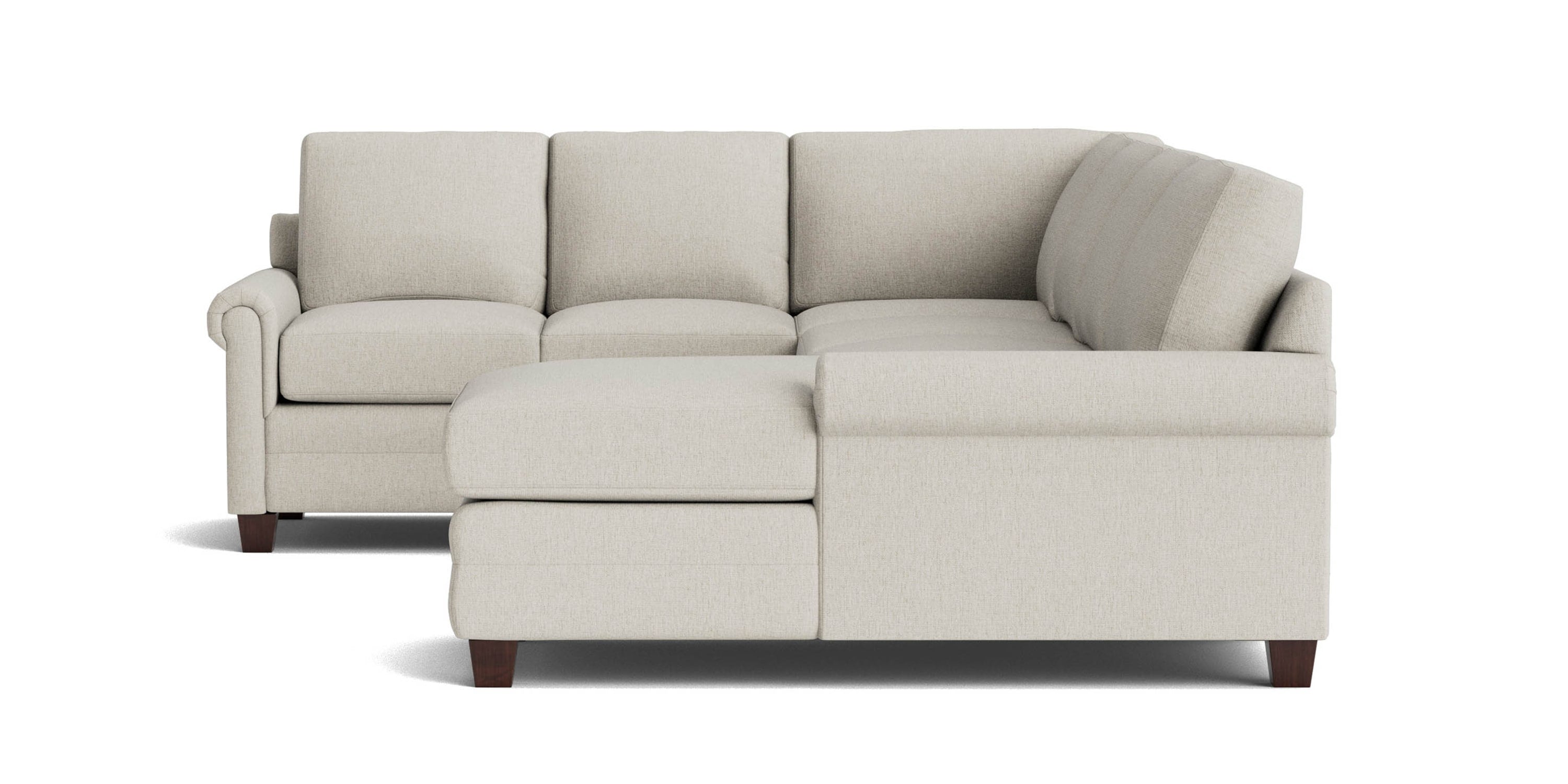 Carolina Panel Arm U-Shaped Sectional Bassett