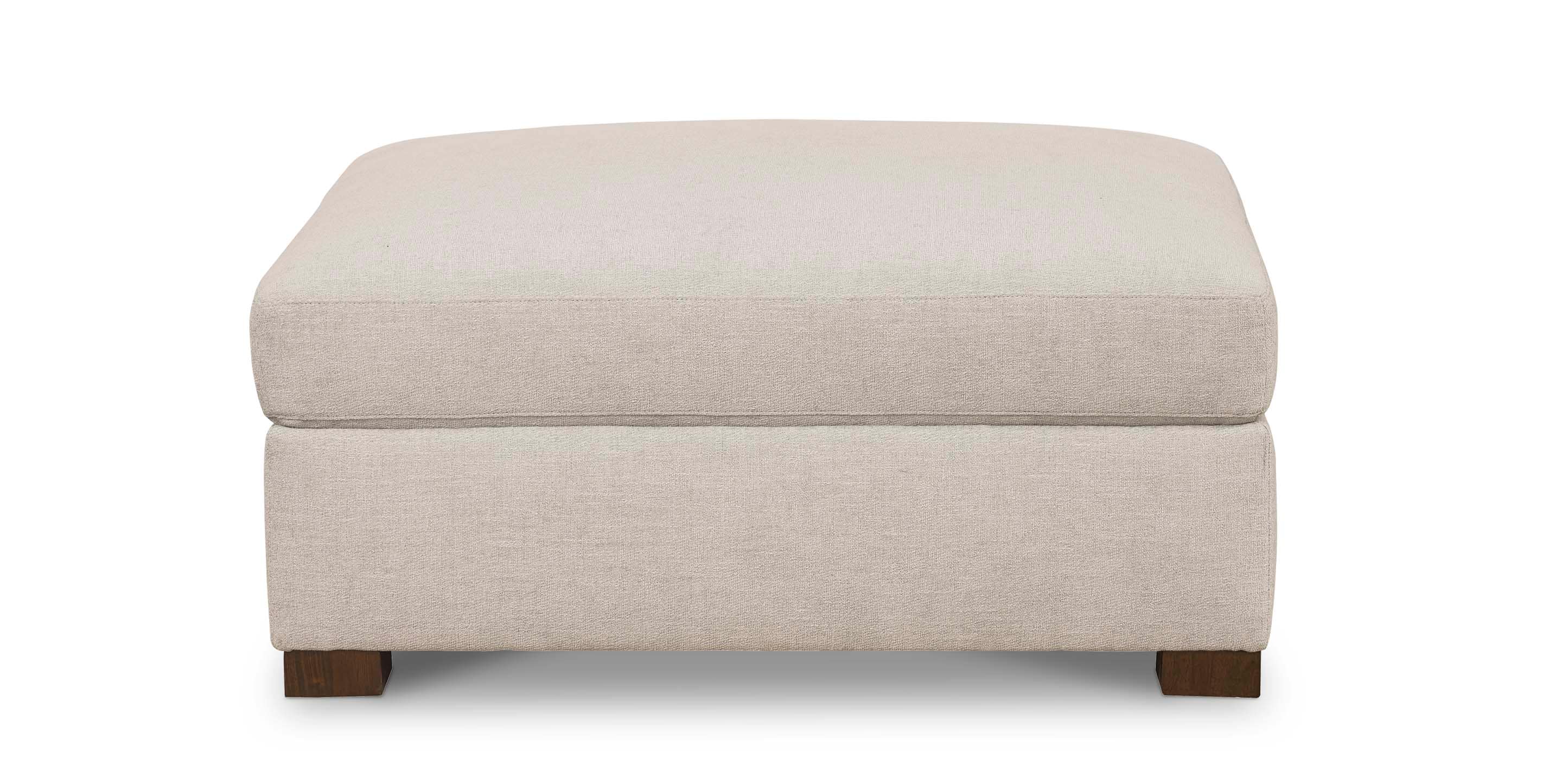 Bassett Colby Ottoman — Custom Fabric, Made in the USA Bassett Sofa