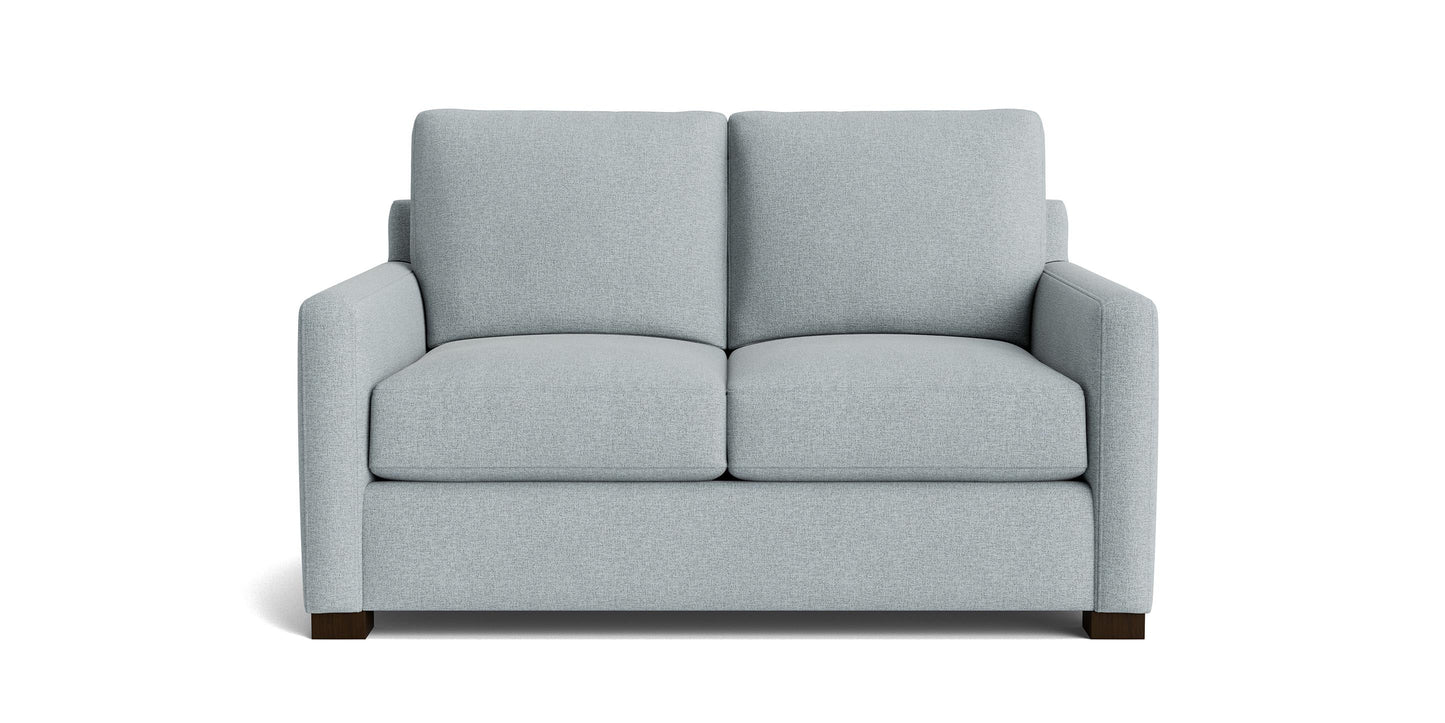 Bassett Colby Loveseat 2/2 — 60-Inch Loveseat, Made in the USA Bassett Sofa