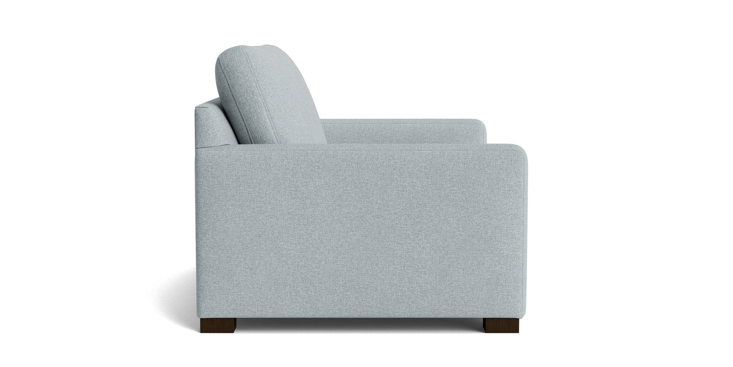 Colby Thin Track Arm Loveseat Bassett