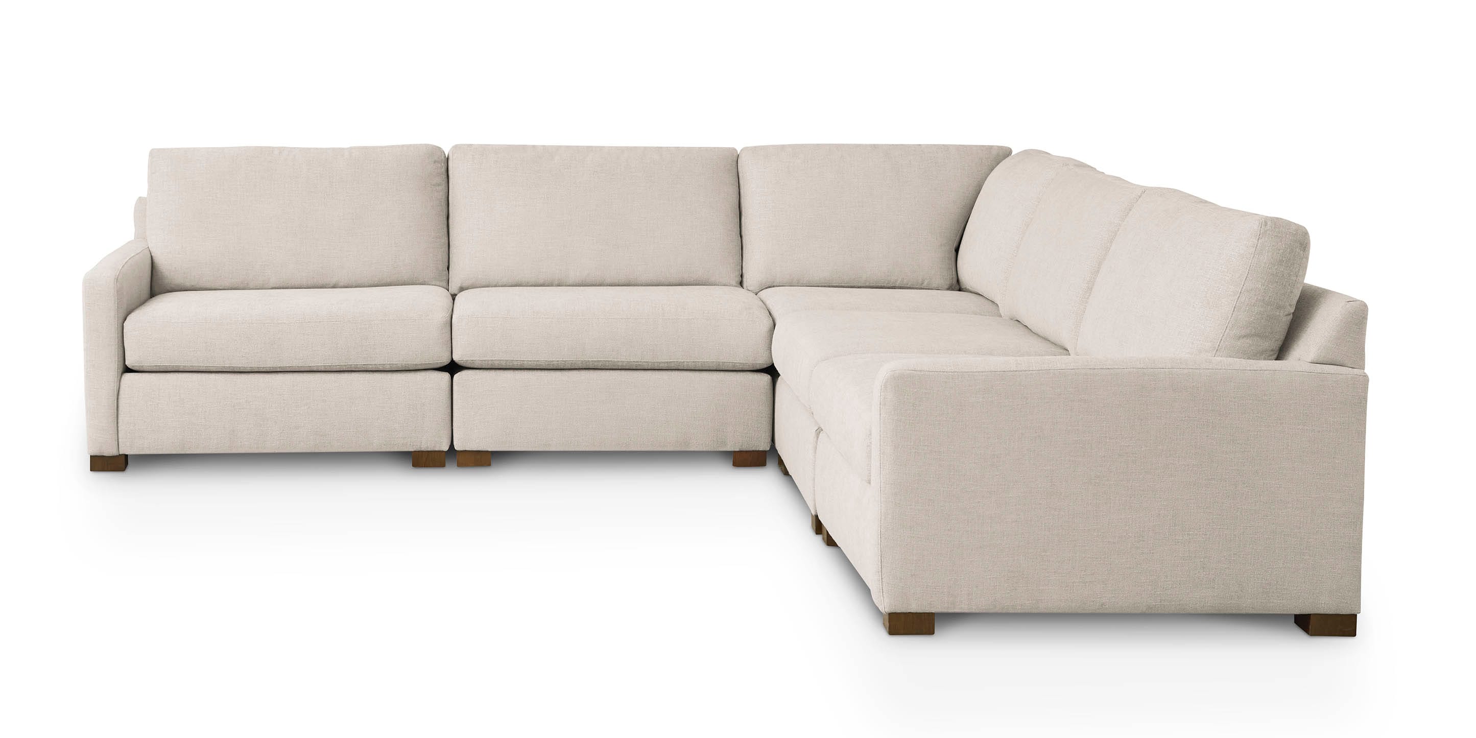 Bassett Colby Chaise — Left- or Right-Facing, Custom Fabric Bassett Sofa