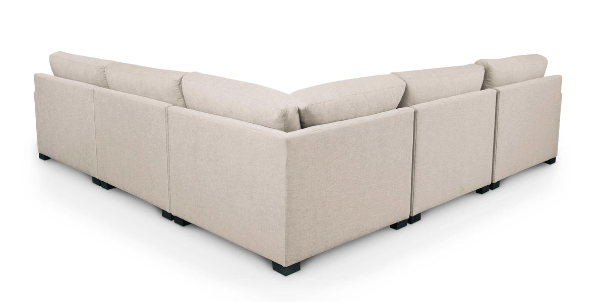 Bassett Colby Queen Sleeper 2/2 — Leather, Built to Order Bassett Sofa