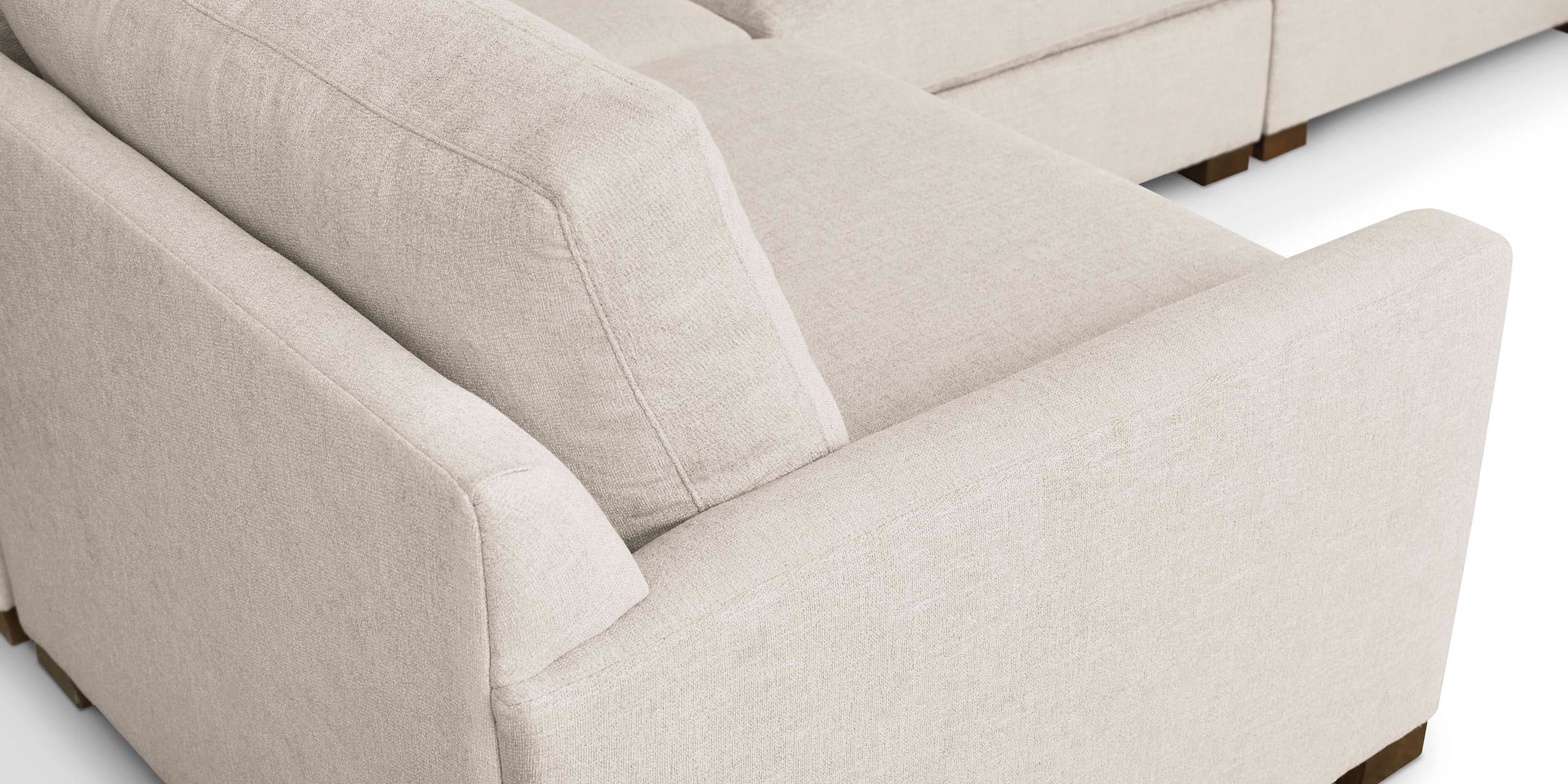 Bassett Colby Queen Sleeper 2/2 — Leather, Built to Order Bassett Sofa