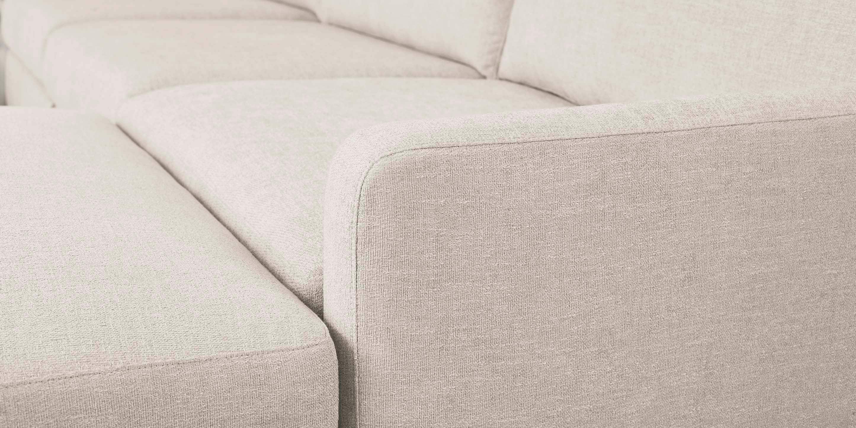 Bassett Colby Queen Sleeper 2/2 — Leather, Built to Order Bassett Sofa