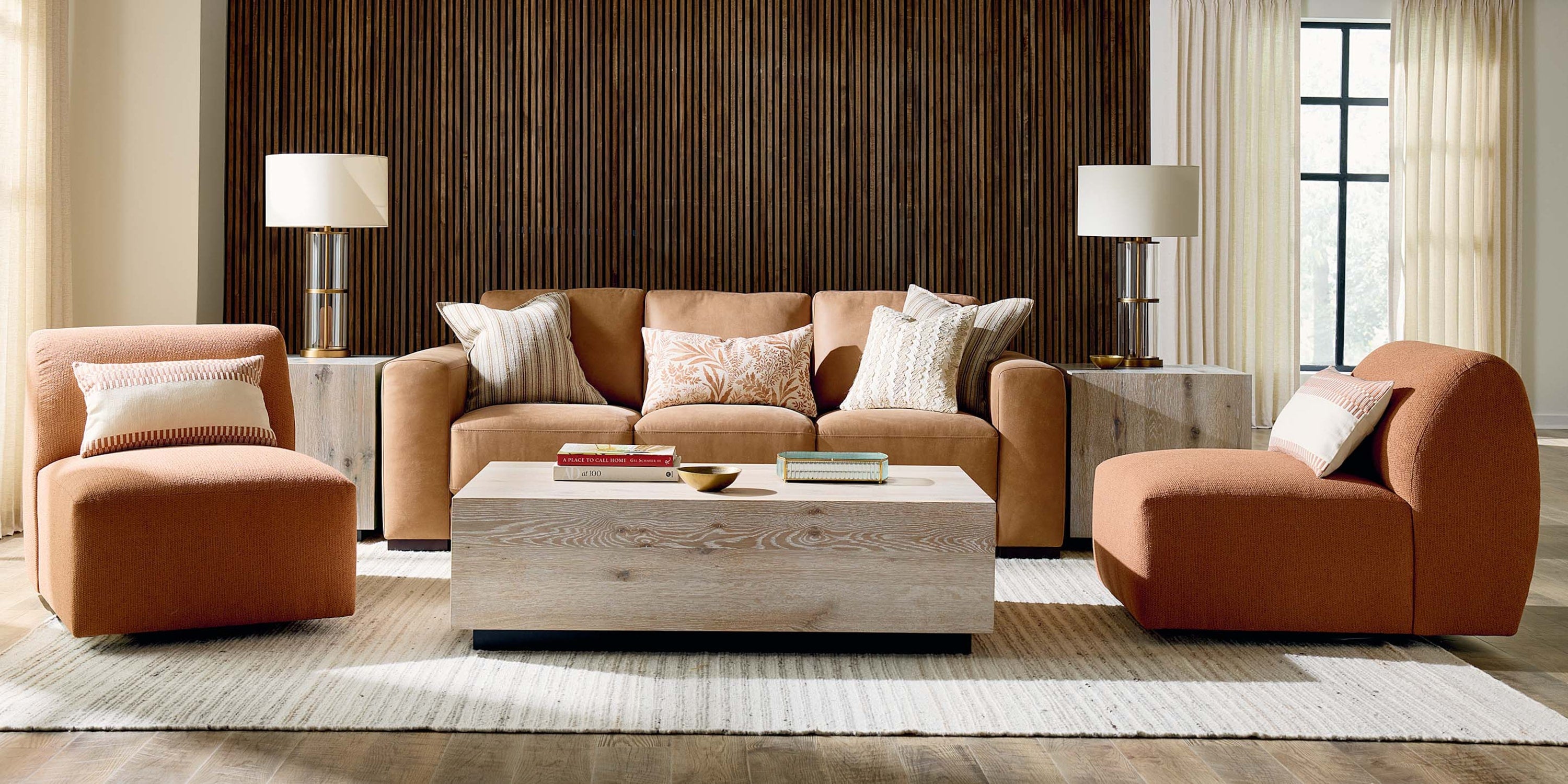 Cabo Leather Sofa Bassett