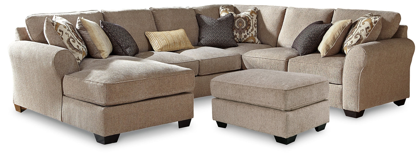 Pantomine 4-Piece Sectional with Ottoman