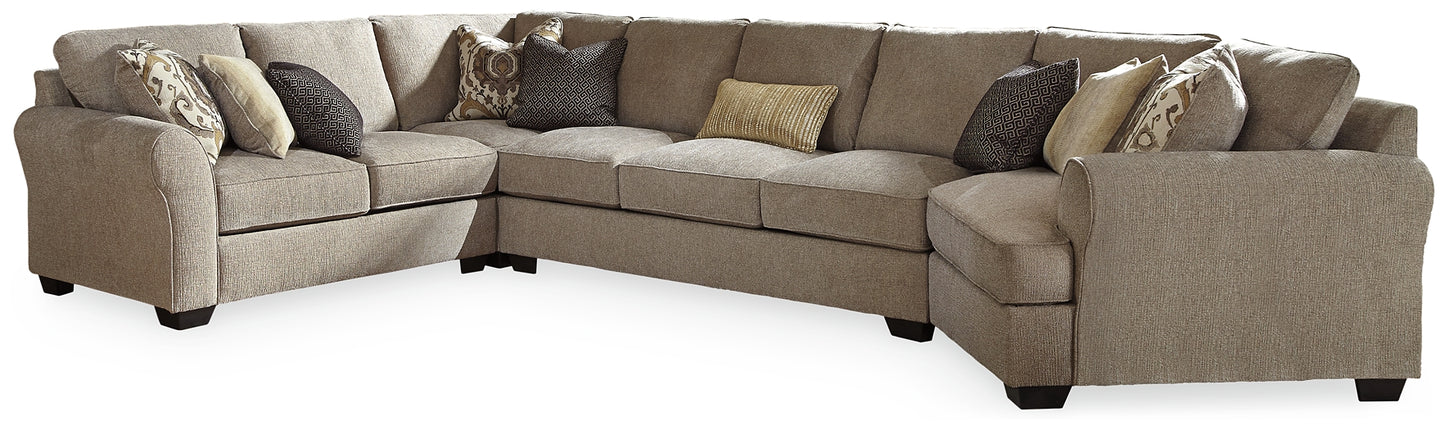 Pantomine 4-Piece Sectional with Ottoman