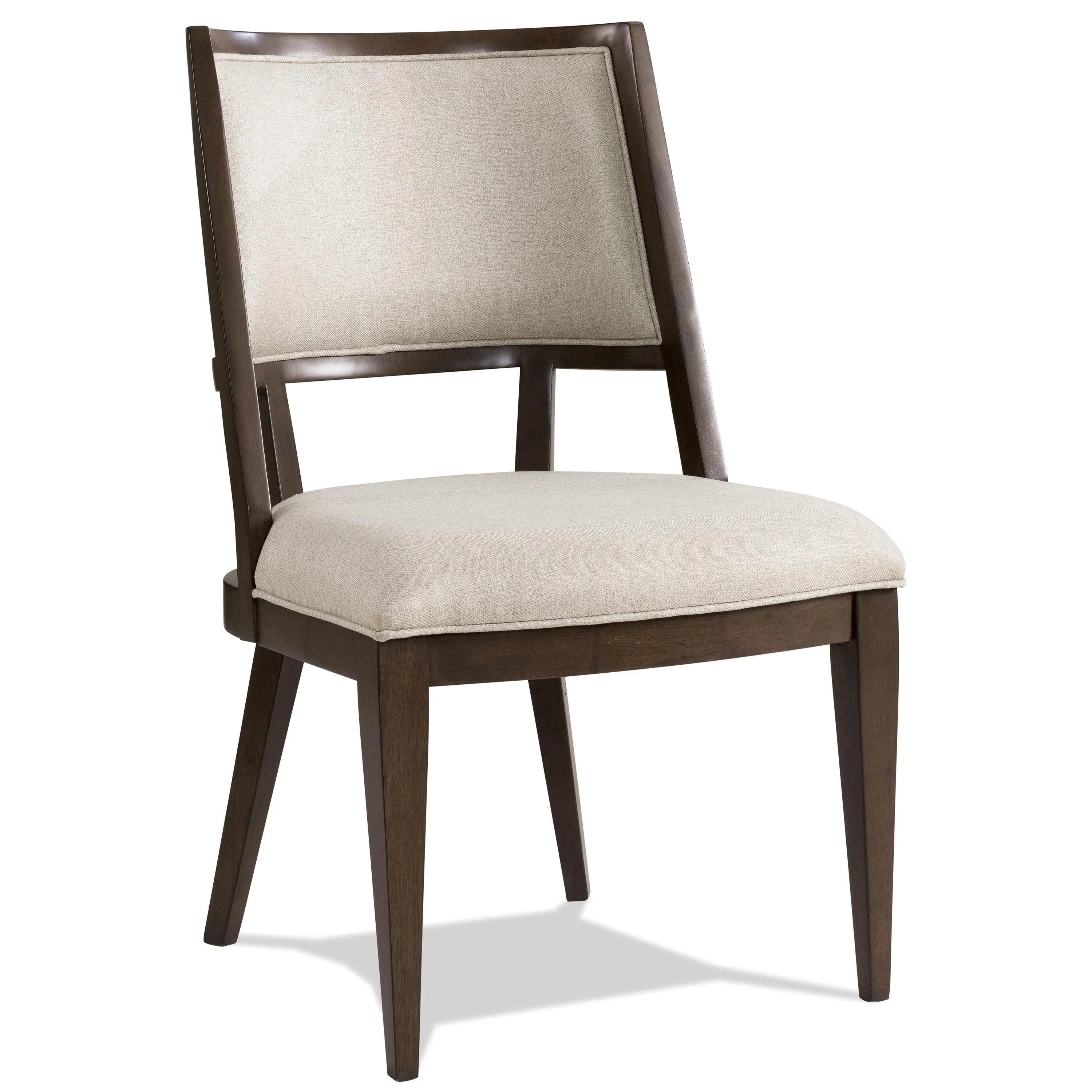 Riverside Monterey Uph Hostess Chair 2in — Mink Riverside Furniture Dining