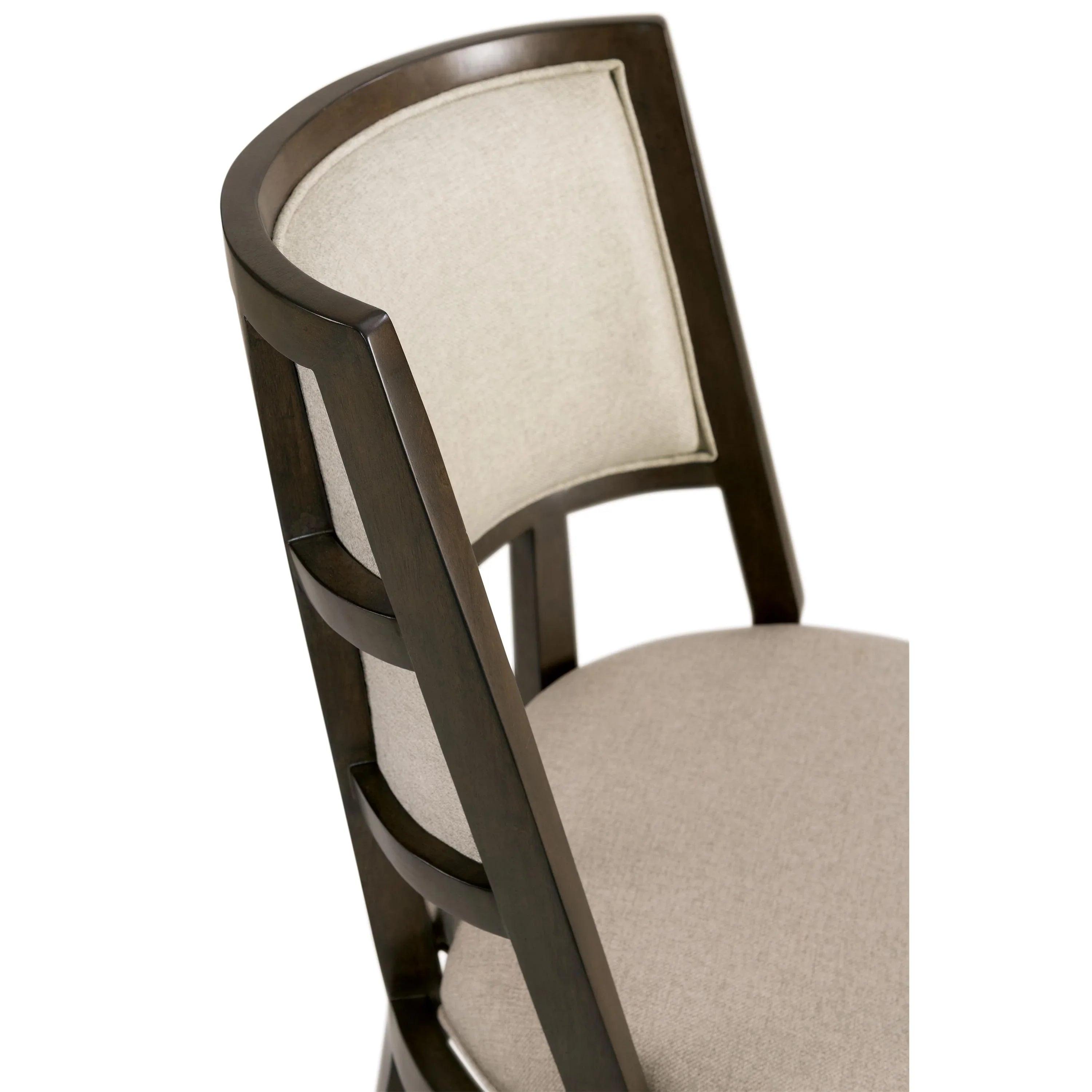 Riverside Monterey Uph Hostess Chair 2in — Mink Riverside Furniture Dining