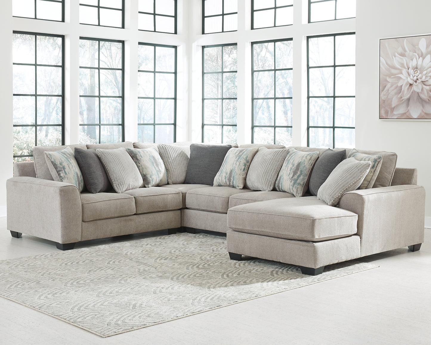 Ardsley 4-Piece Sectional with Chaise