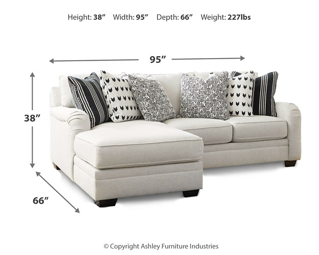 Huntsworth 2-Piece Sectional with Ottoman