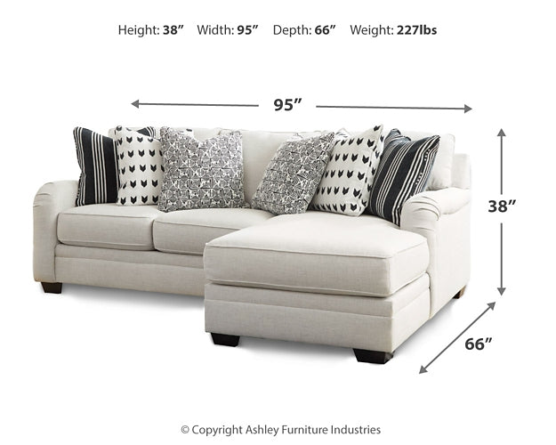 Huntsworth 2-Piece Sectional with Ottoman