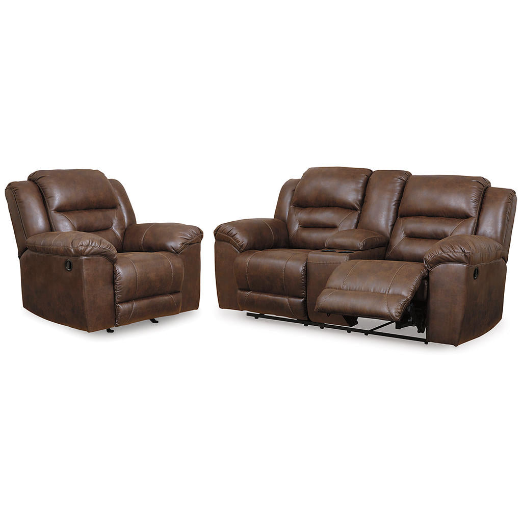 Stoneland Reclining Loveseat and Recliner Signature Design by Ashley® Uncategorized